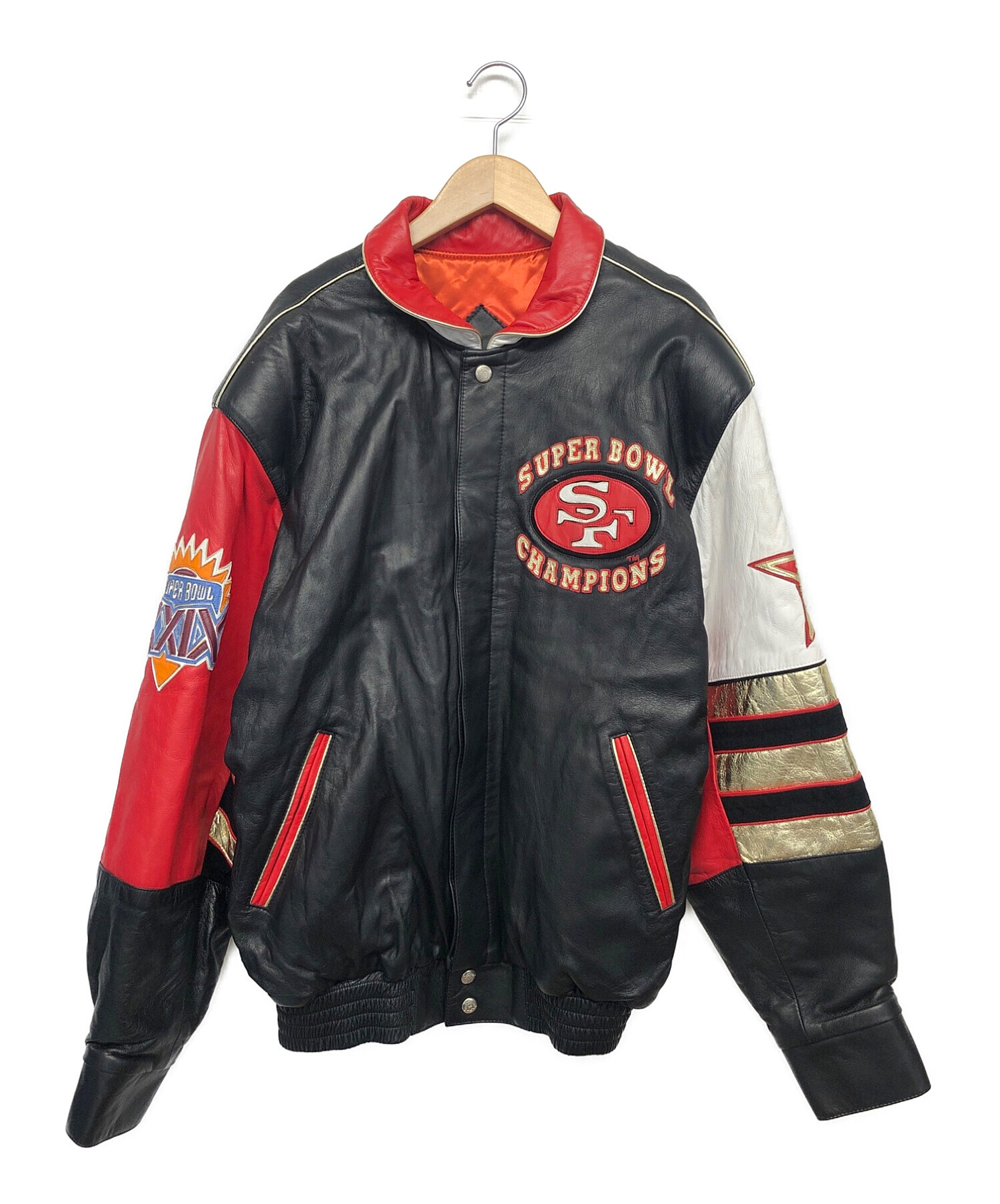 中古・古着通販】J.H.DESIGN (J.H.DESIGN) レザージャケット ブラック 