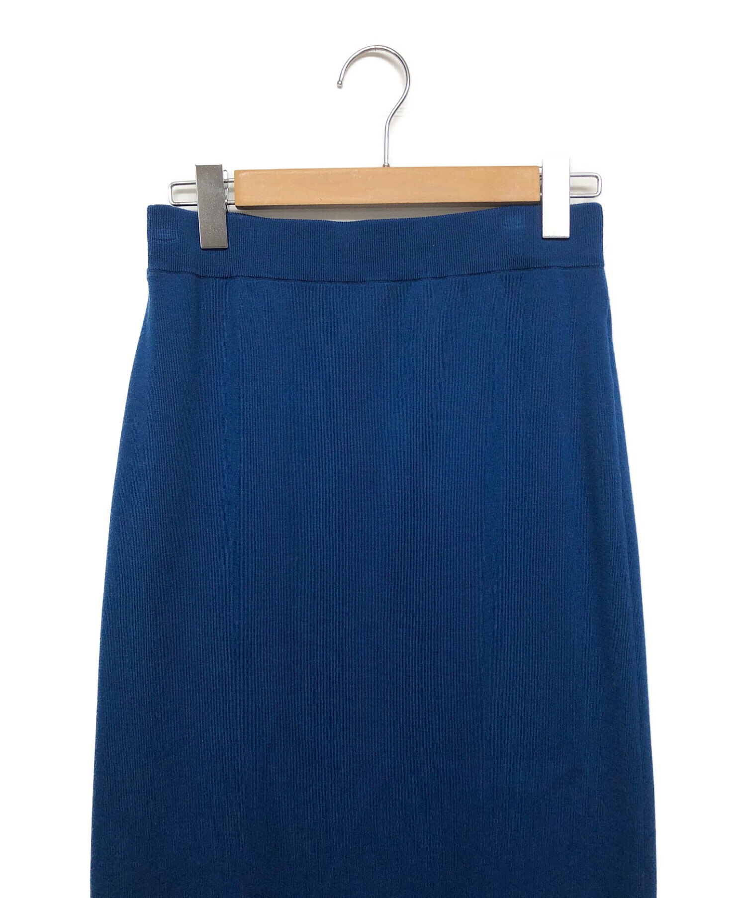 MOGA (モガ) ニットスカート ブルー サイズ:２ 未使用品