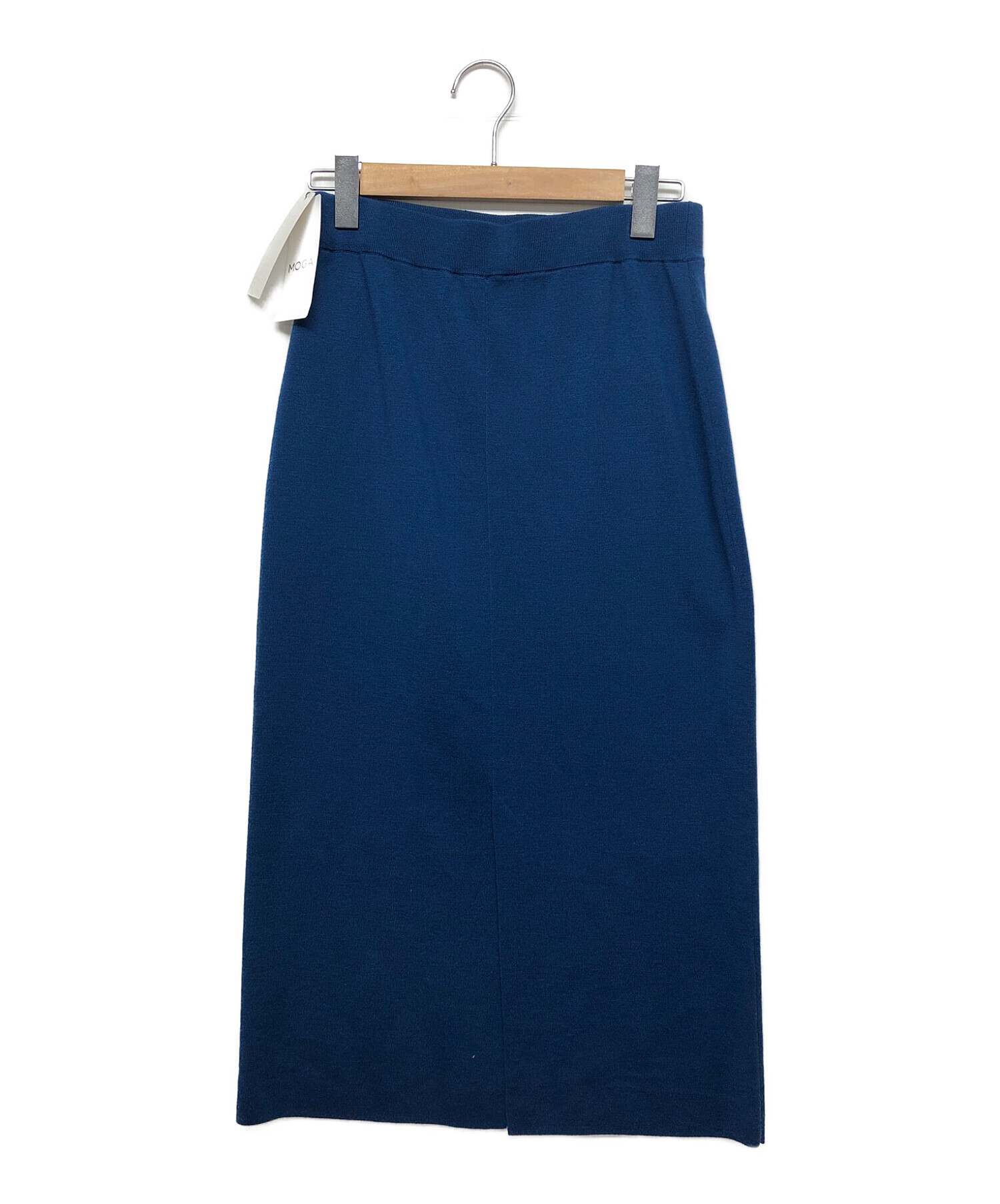 MOGA (モガ) ニットスカート ブルー サイズ:２ 未使用品