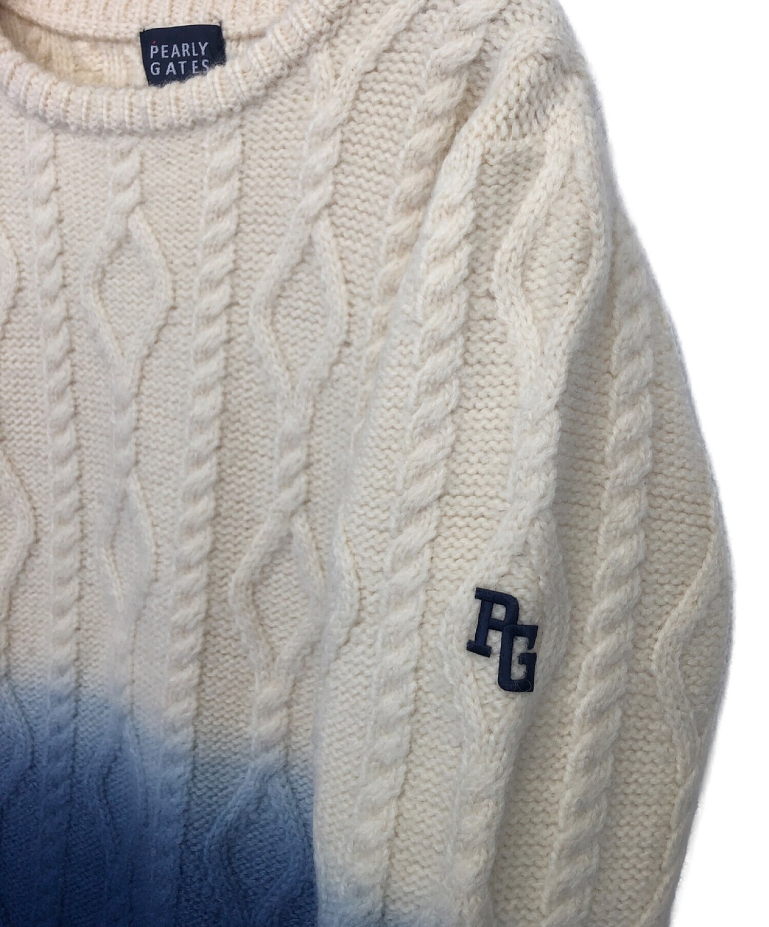 PEARLY GATES セーター サイズ4 ホワイト 中古・古着通販】PEARLY