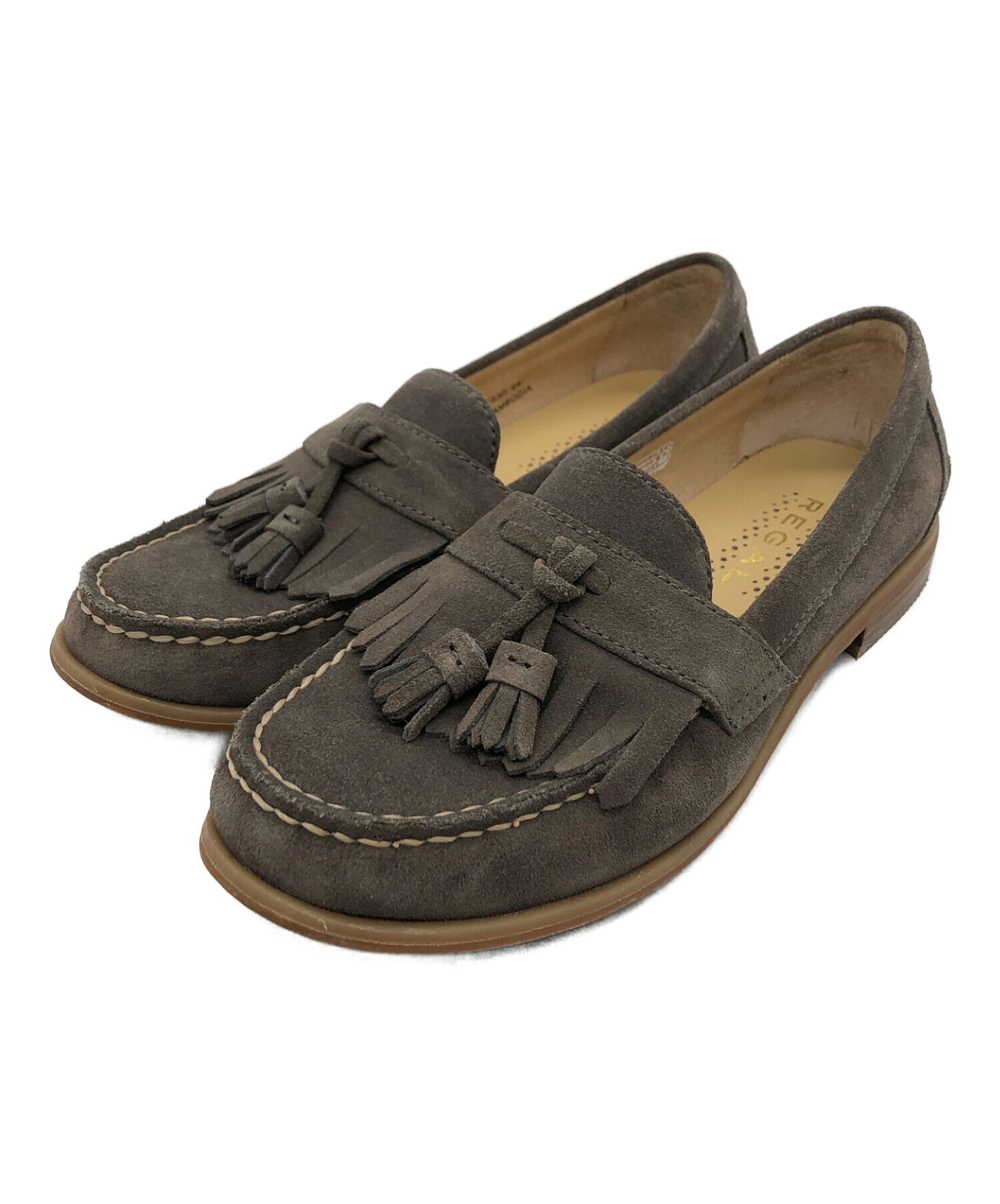 REGAL スエードローファーブラック24cm