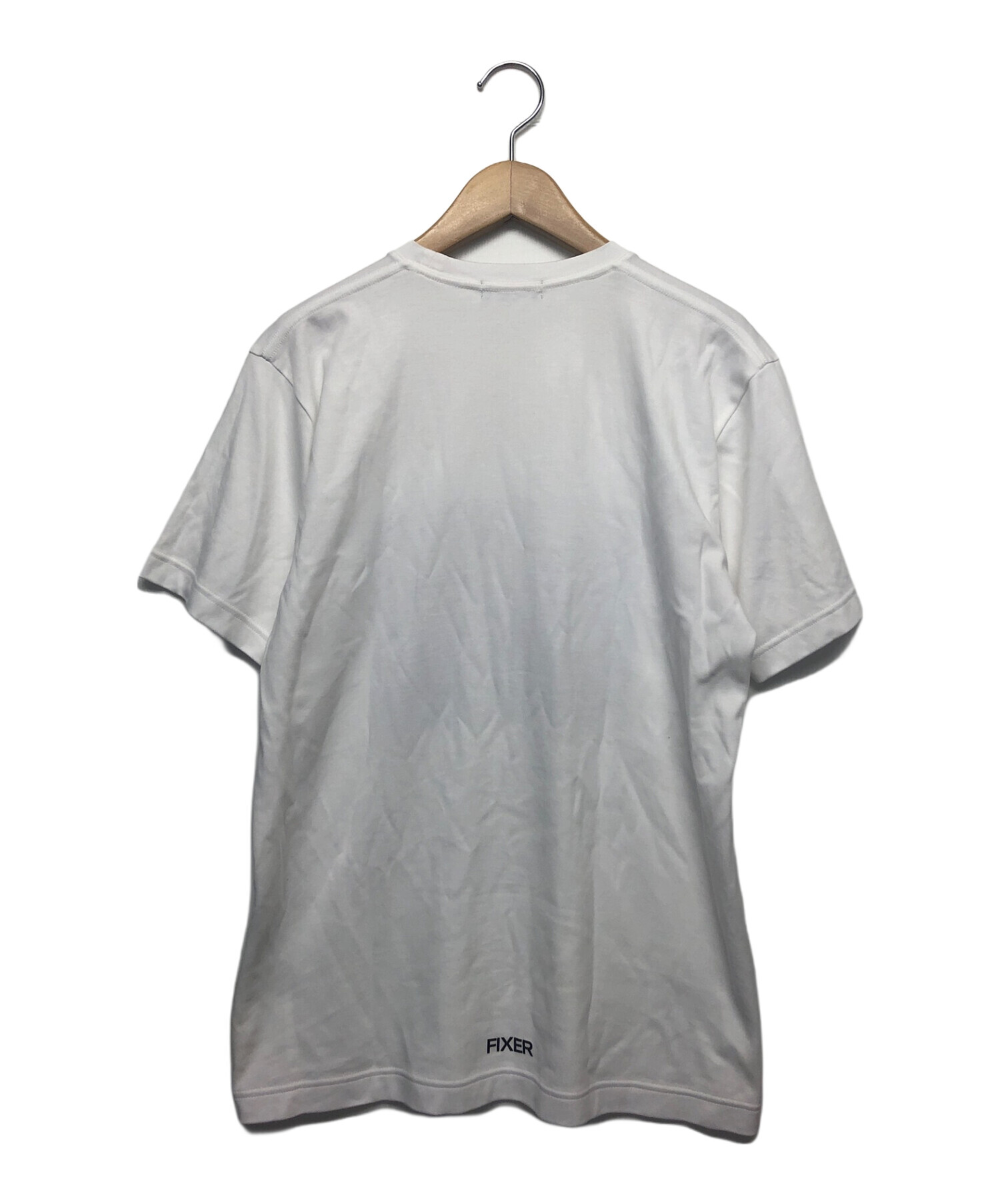 中古・古着通販】FIXER (フィクサー) フォトプリントTシャツ ホワイト 