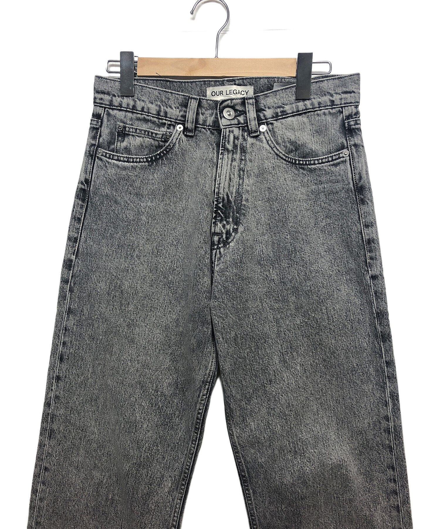 中古・古着通販】OUR LEGACY (アワーレガシー) デニムパンツ グレー 