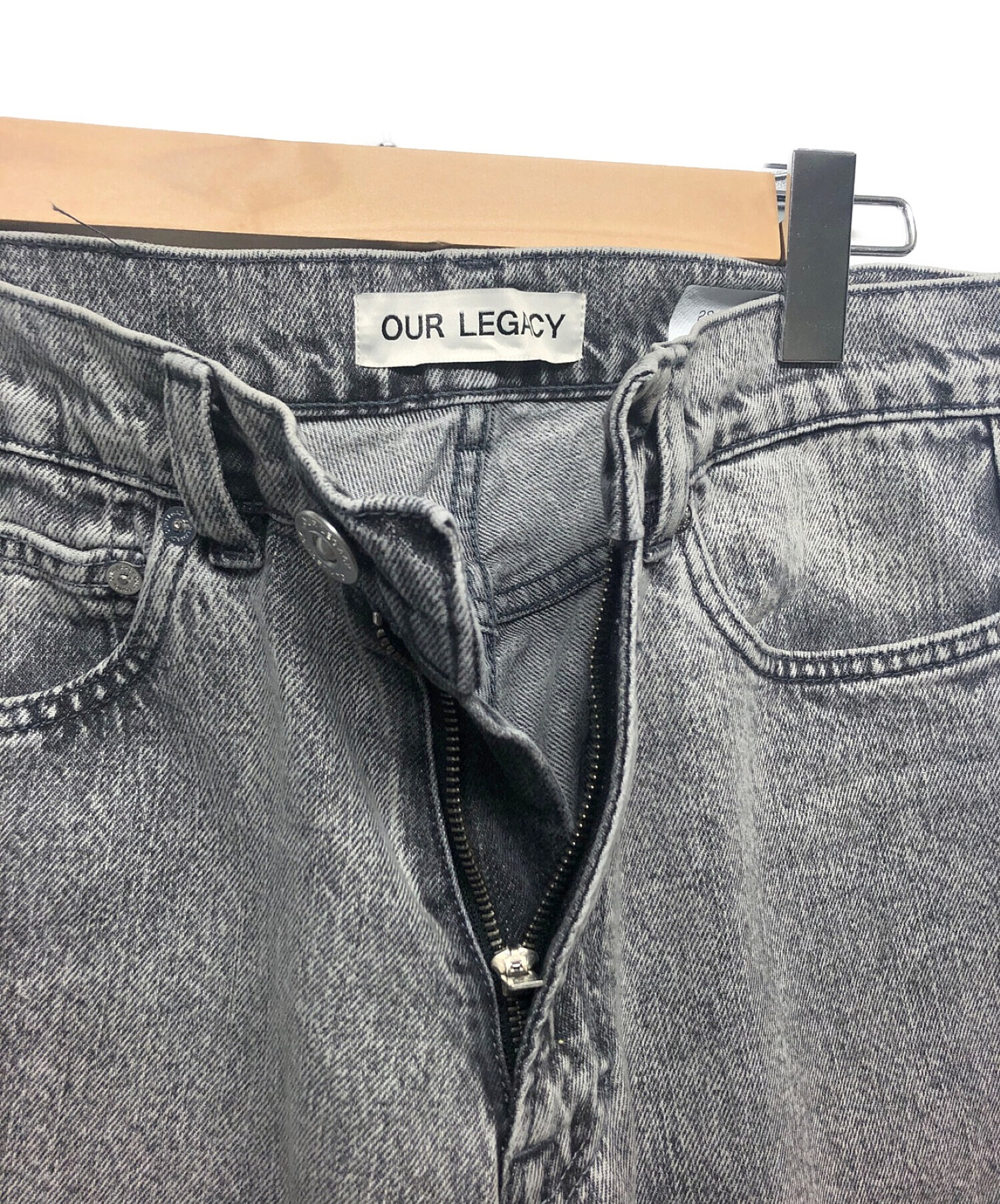 中古・古着通販】OUR LEGACY (アワーレガシー) デニムパンツ グレー 