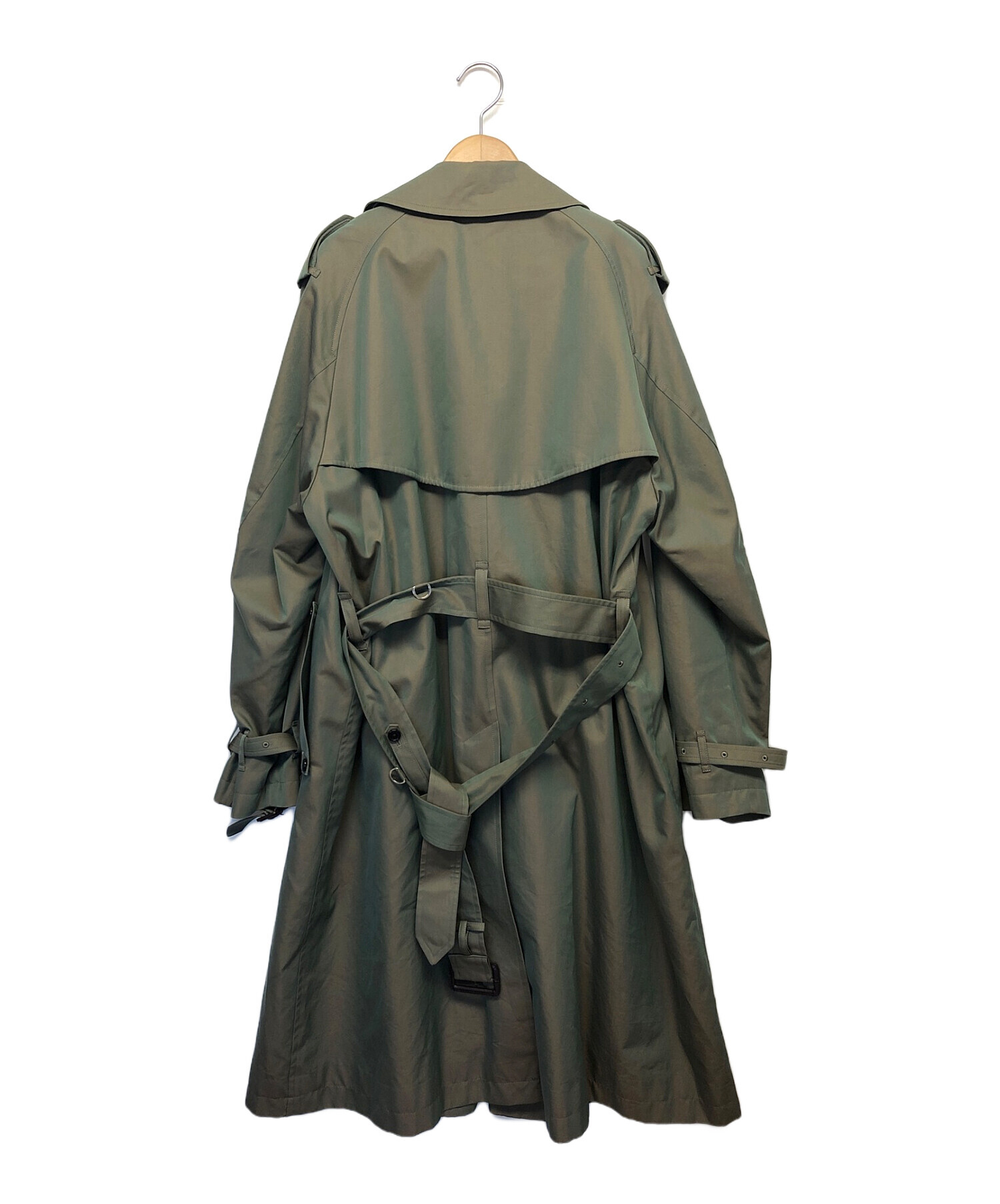 PUBLIC TOKYO パブリックトウキョウ カーキ トレンチコート