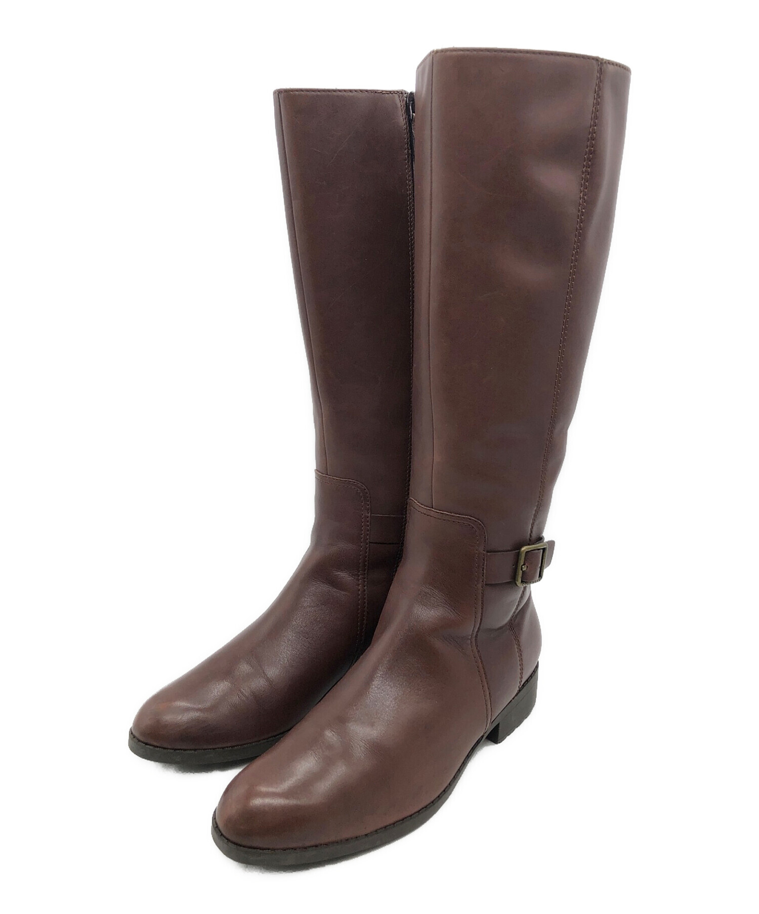 中古・古着通販】COLE HAAN (コールハーン) ロングブーツ ブラウン 