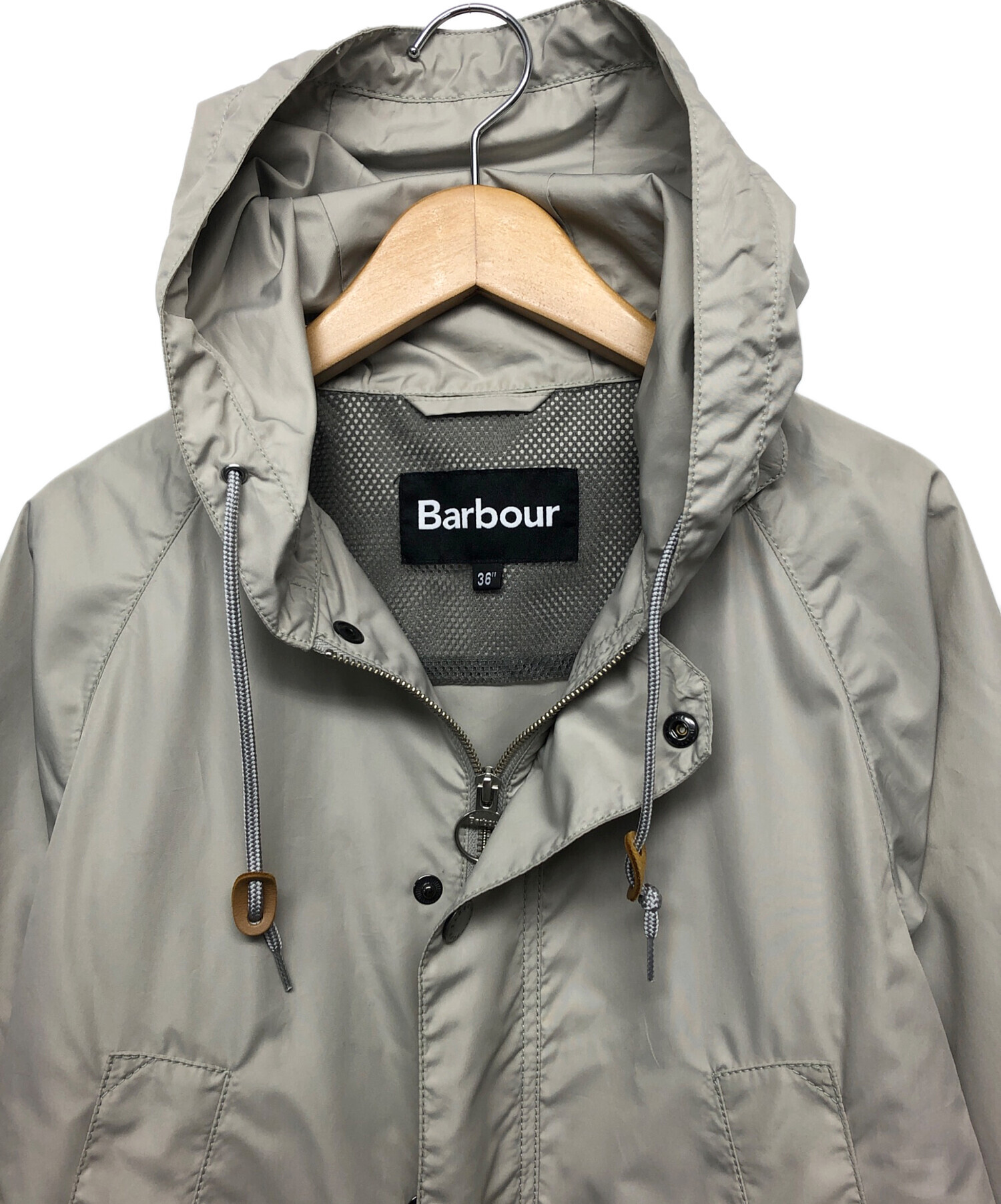 中古・古着通販】Barbour (バブアー) ナイロンジャケット ベージュ 