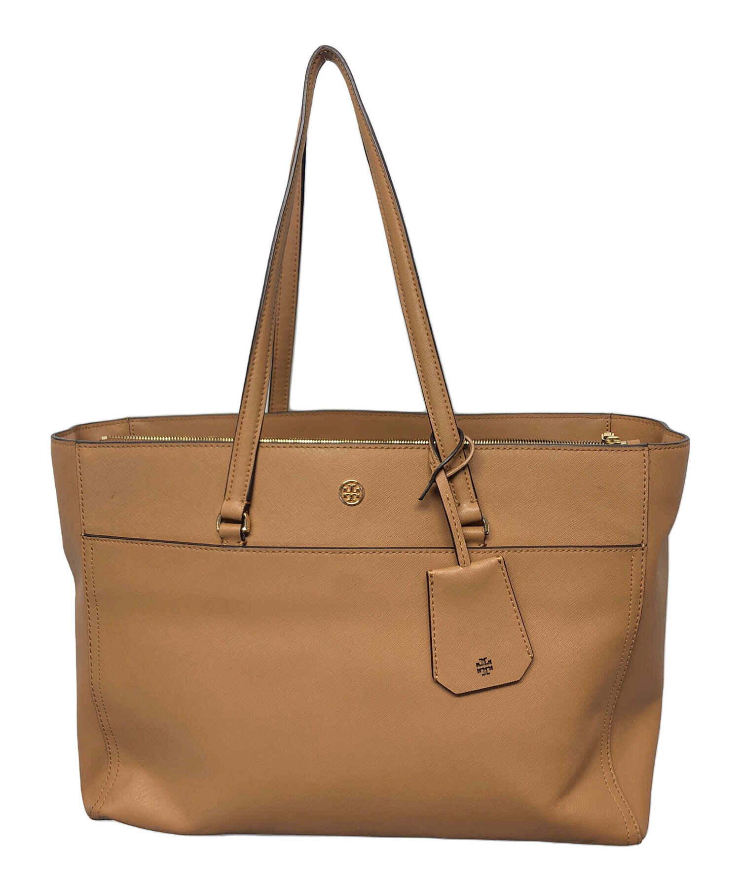 TORY BURCH トリーバーチ本革トートバッグ保存袋付き