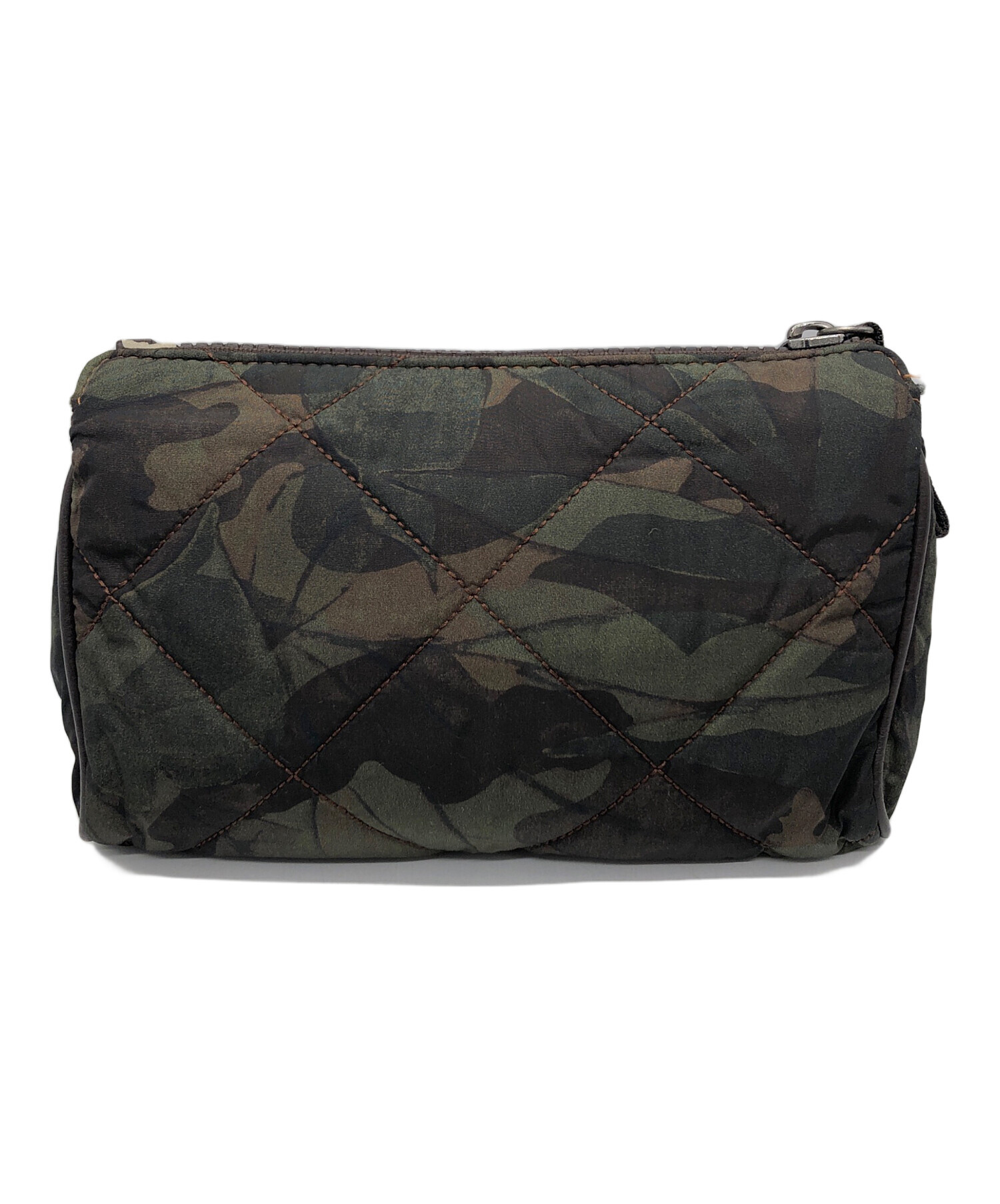 MONCLER キルティングバッグ ブラック/カモフラージュ MONCLER キルティングバッグ ブラック/カモフラージュ