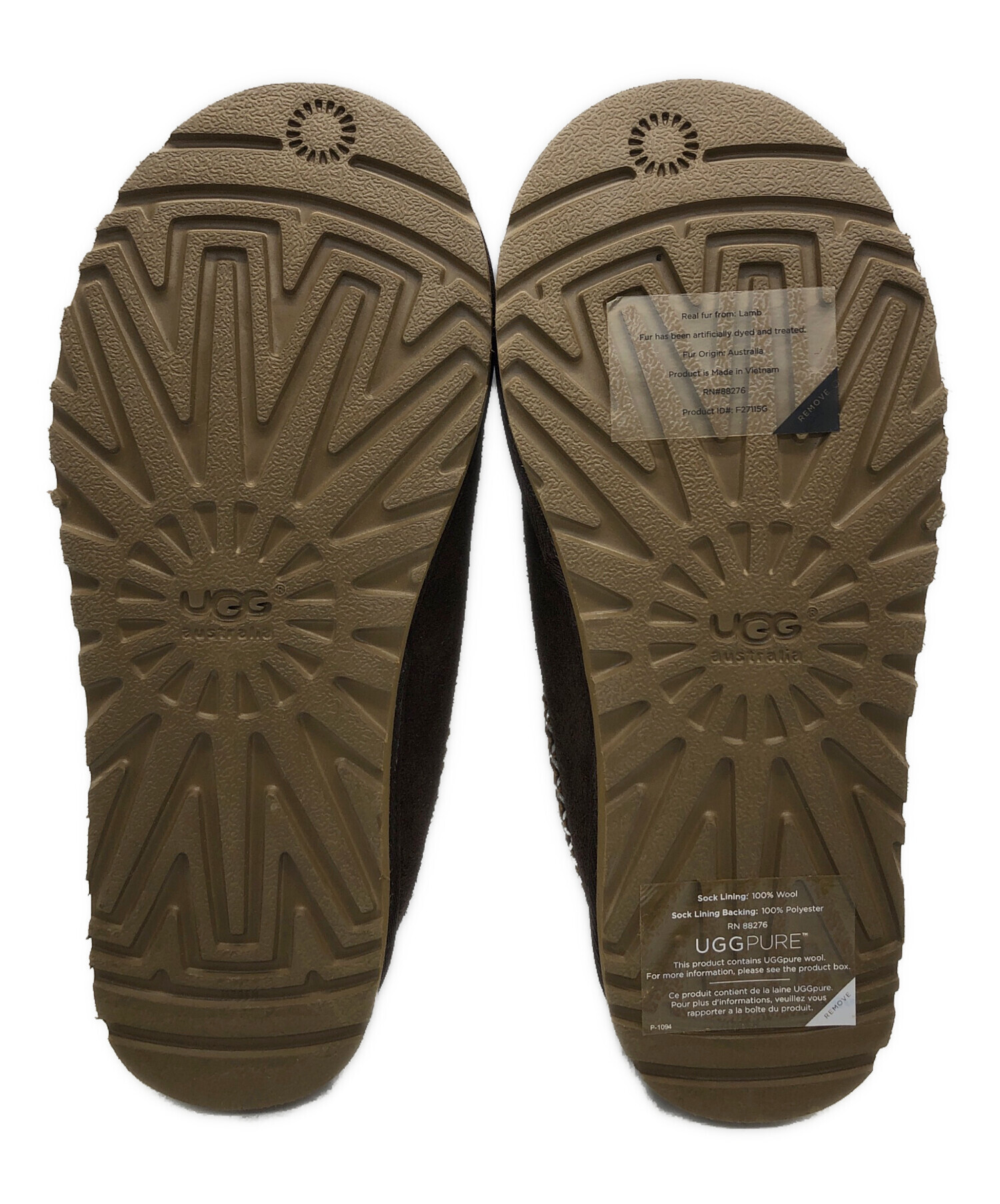 UGGサンダル ブラック 24cm UGG サンダル黒 24cm