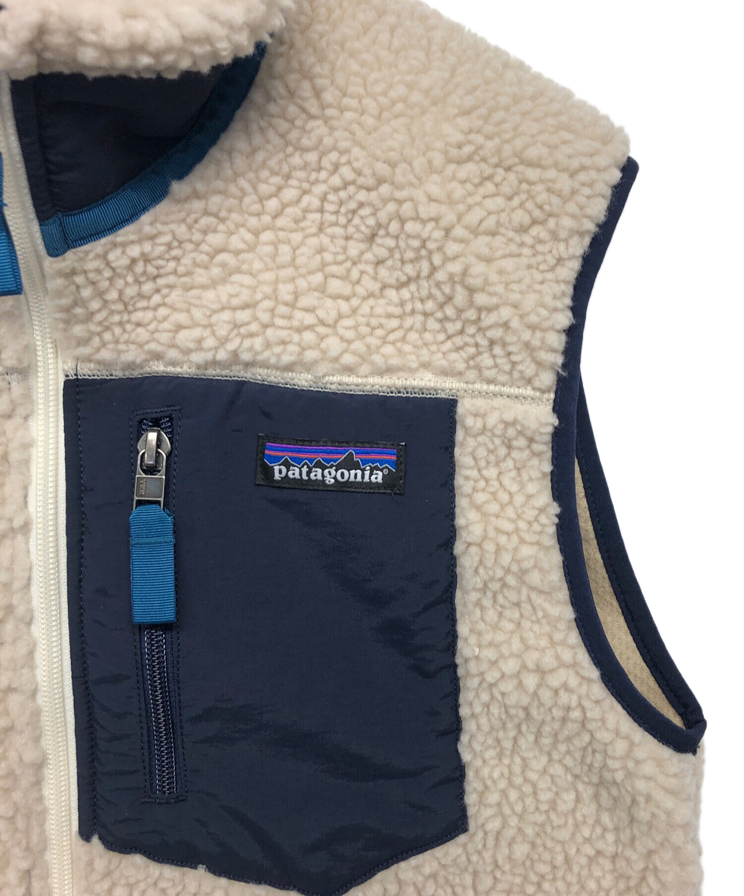 中古・古着通販】Patagonia (パタゴニア) フリースベスト ベージュ  