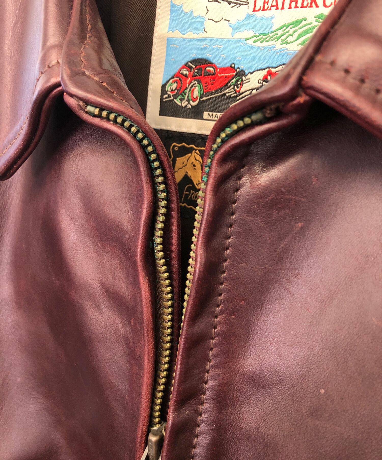 AERO LEATHER ヴィンテージ L 希少 B-1 ムートンダッフルコート AERO LEATHER ヴィンテージ L 希少 B-1 ムートンダッフルコート Gently