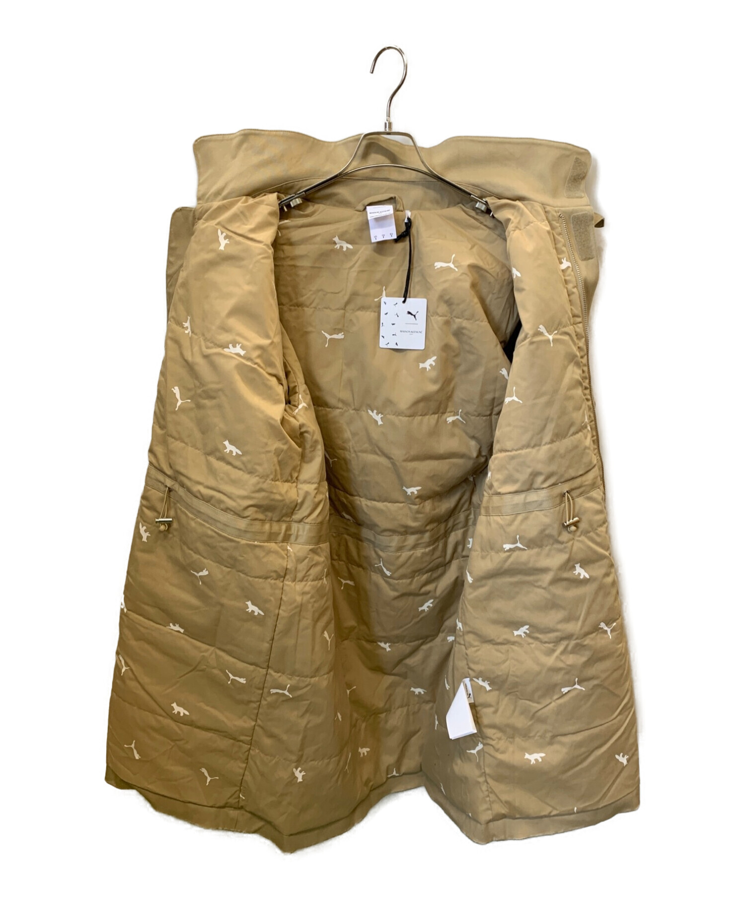 新品定価9.9万】MAISON KITSUNÉ フーデッドコート サイズ：S 