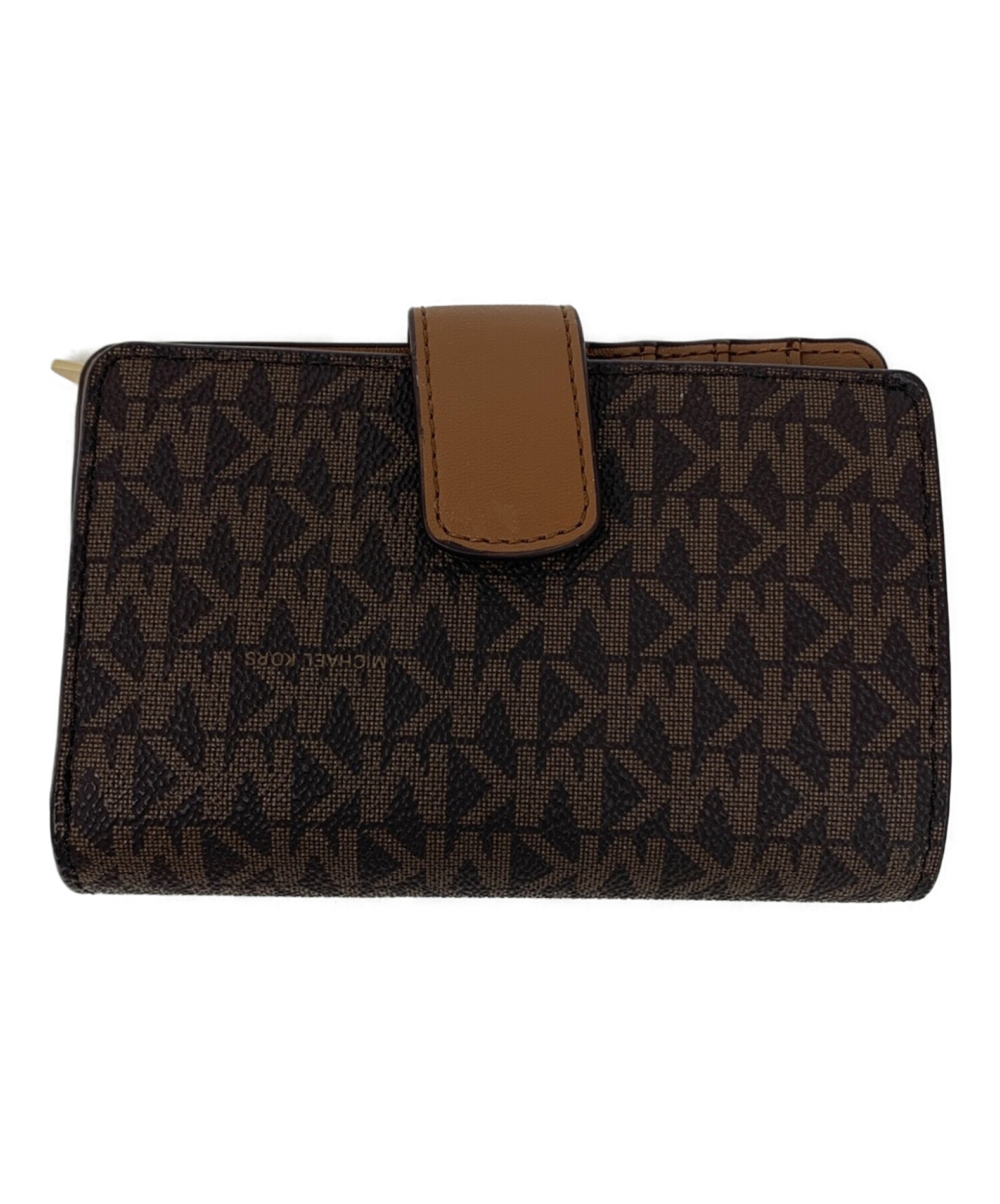 MICHAEL KORS 二つ折り財布 ブラウン ファッション 