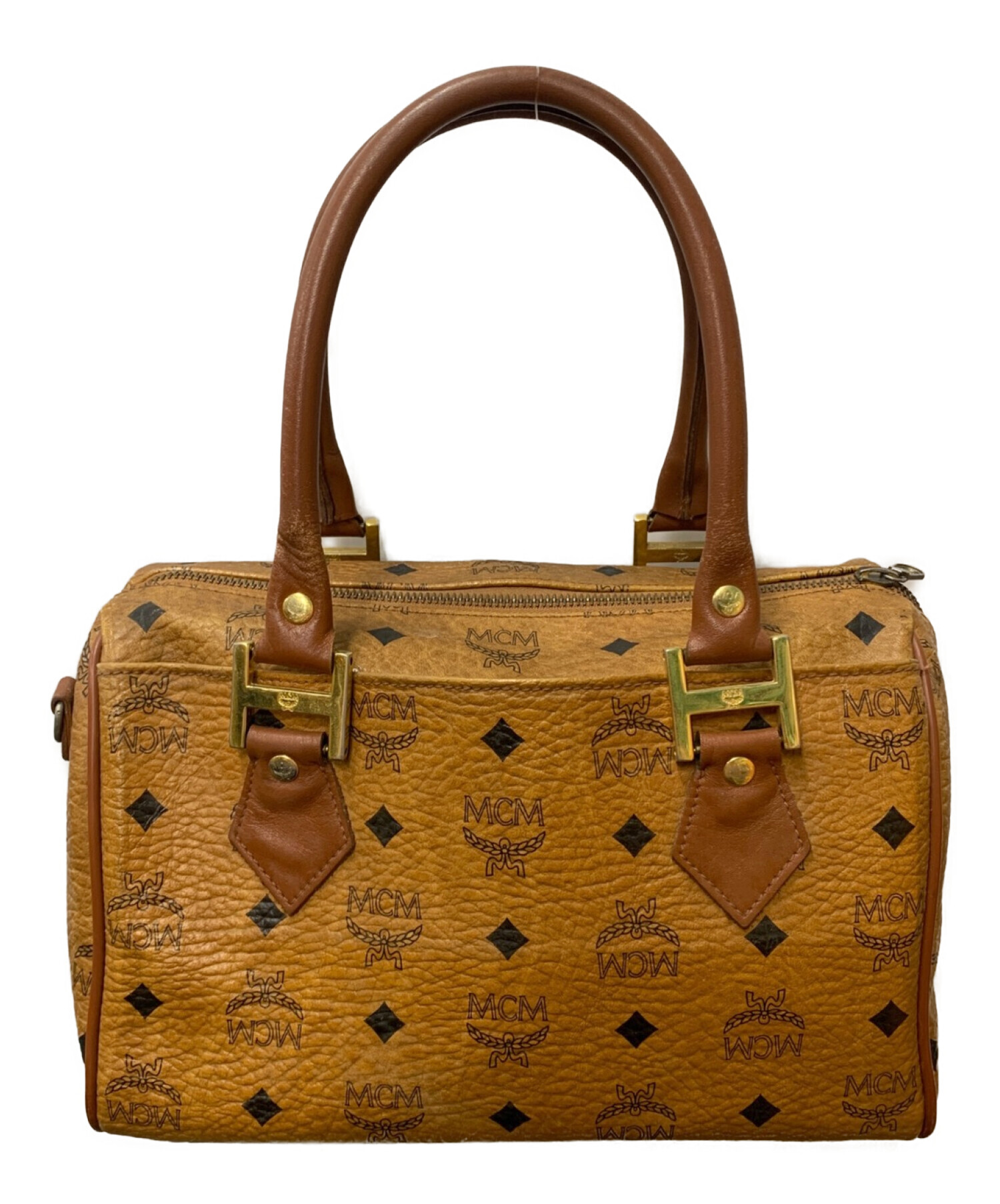 中古・古着通販】MCM (エムシーエム) 2WAYバッグ ブラウン サイズ:下記  