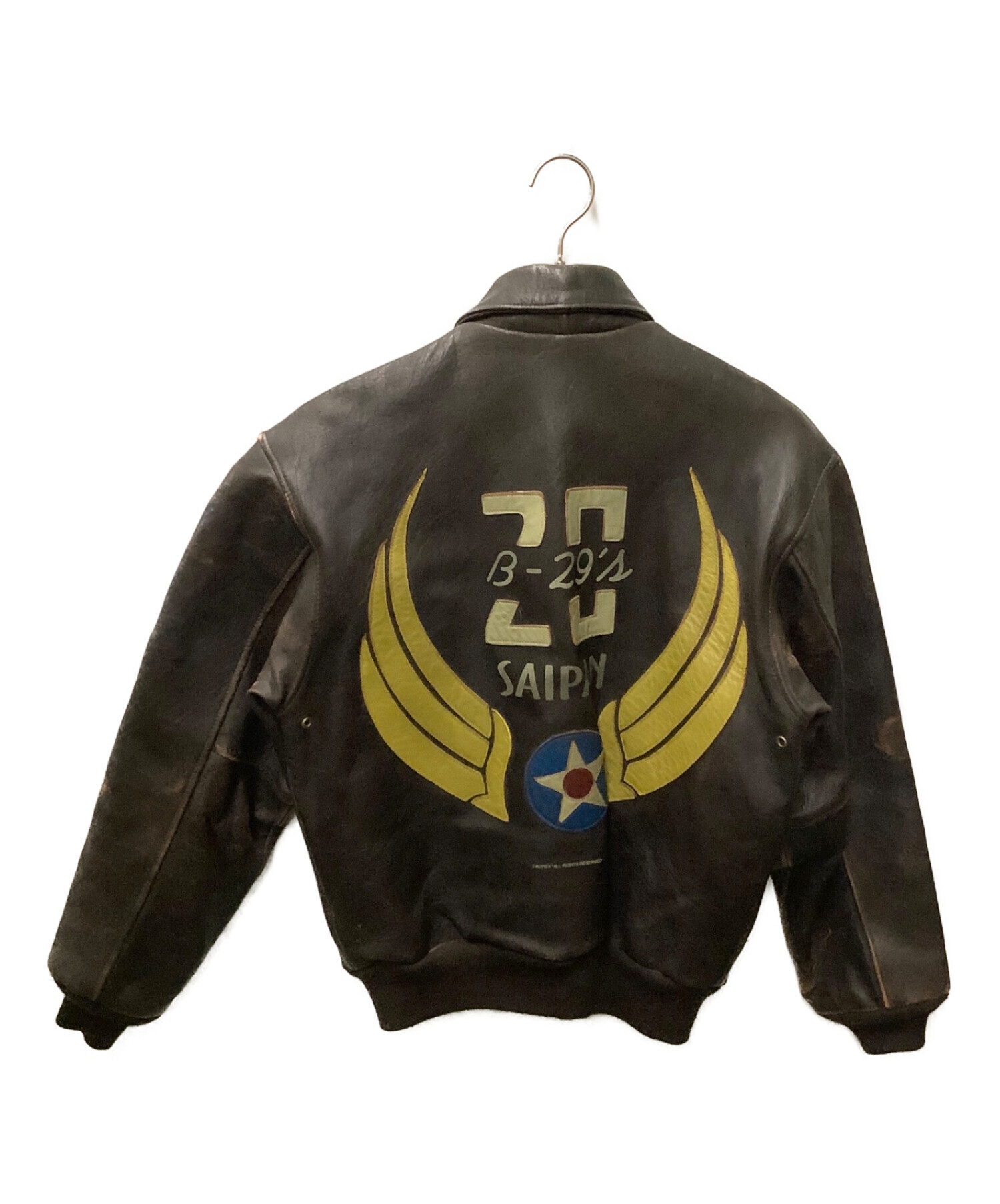 古着 AVIREX アビレックス フライト レザージャケット XS