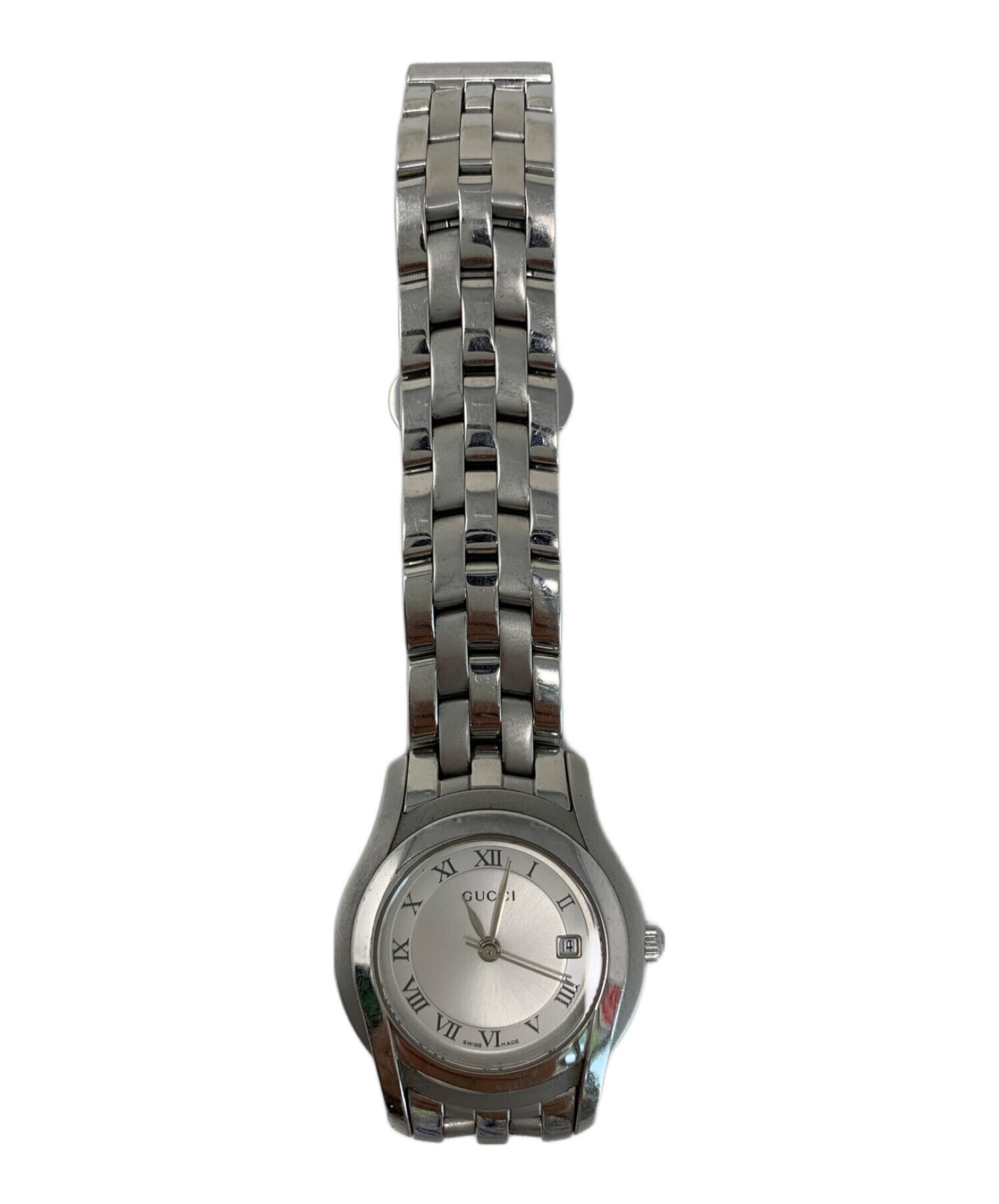 中古・古着通販】GUCCI (グッチ) GUCCI 腕時計 シルバー｜ブランド  