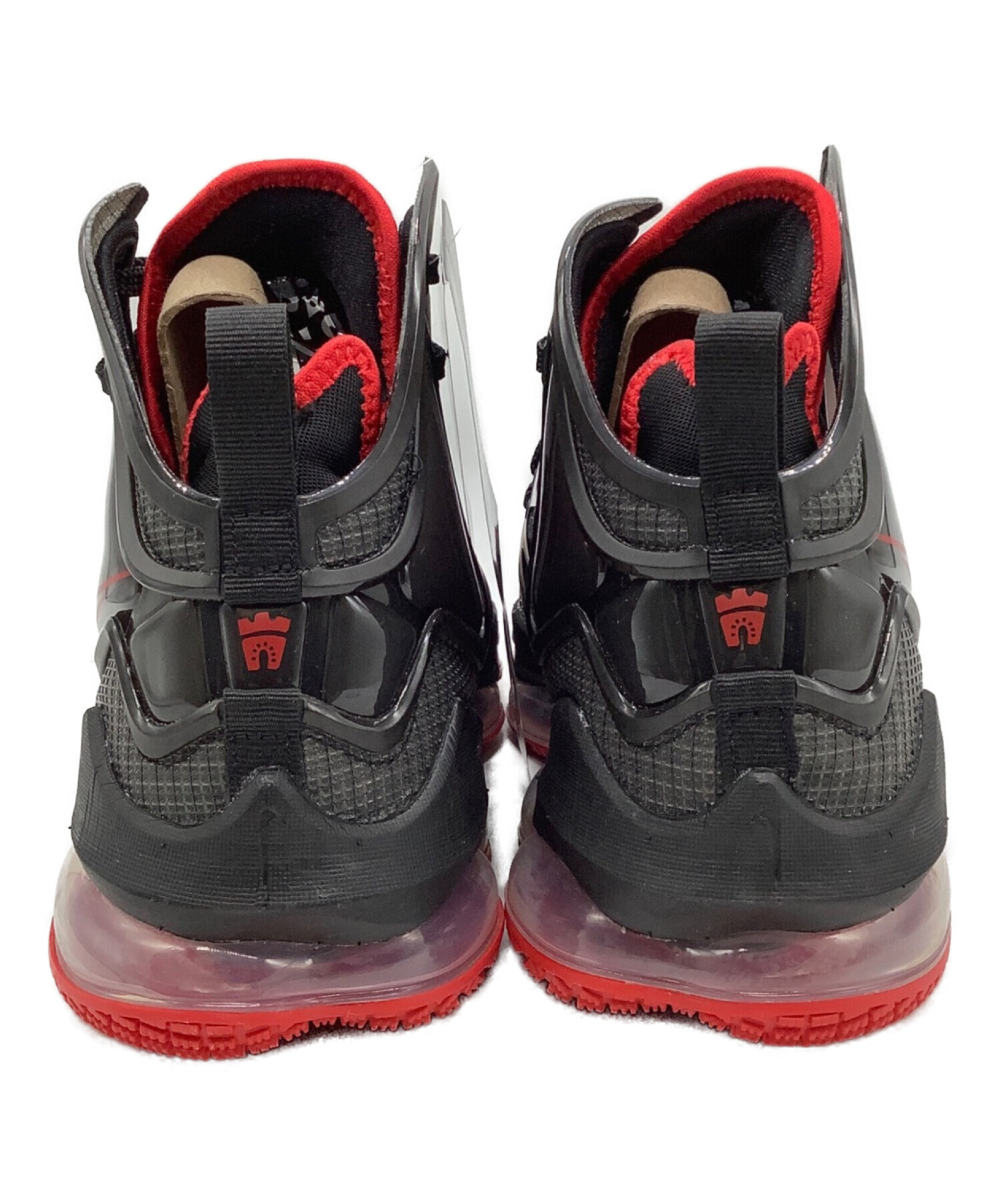 中古・古着通販】NIKE (ナイキ) レブロン 19 ブラック×レッド サイズ  