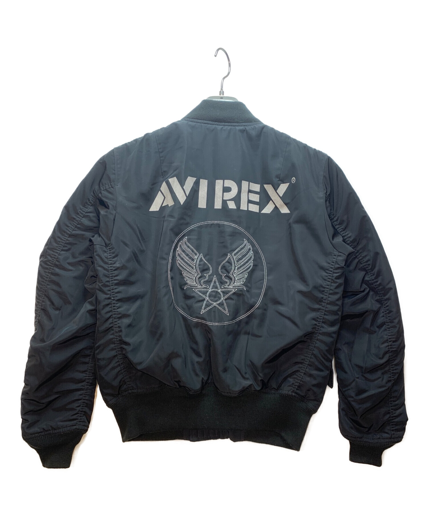 AVIREX (アヴィレックス) フライトジャケット ブラック サイズ:M