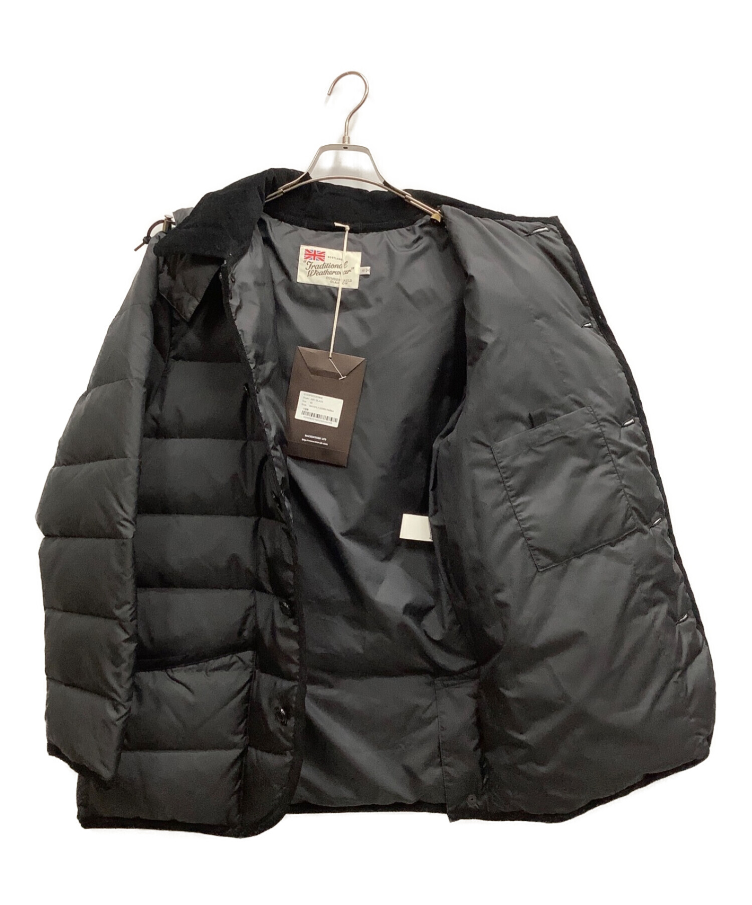 Traditional Weatherwear (トラディショナルウェザーウェア) ダウンジャケット ブラック サイズ:40
