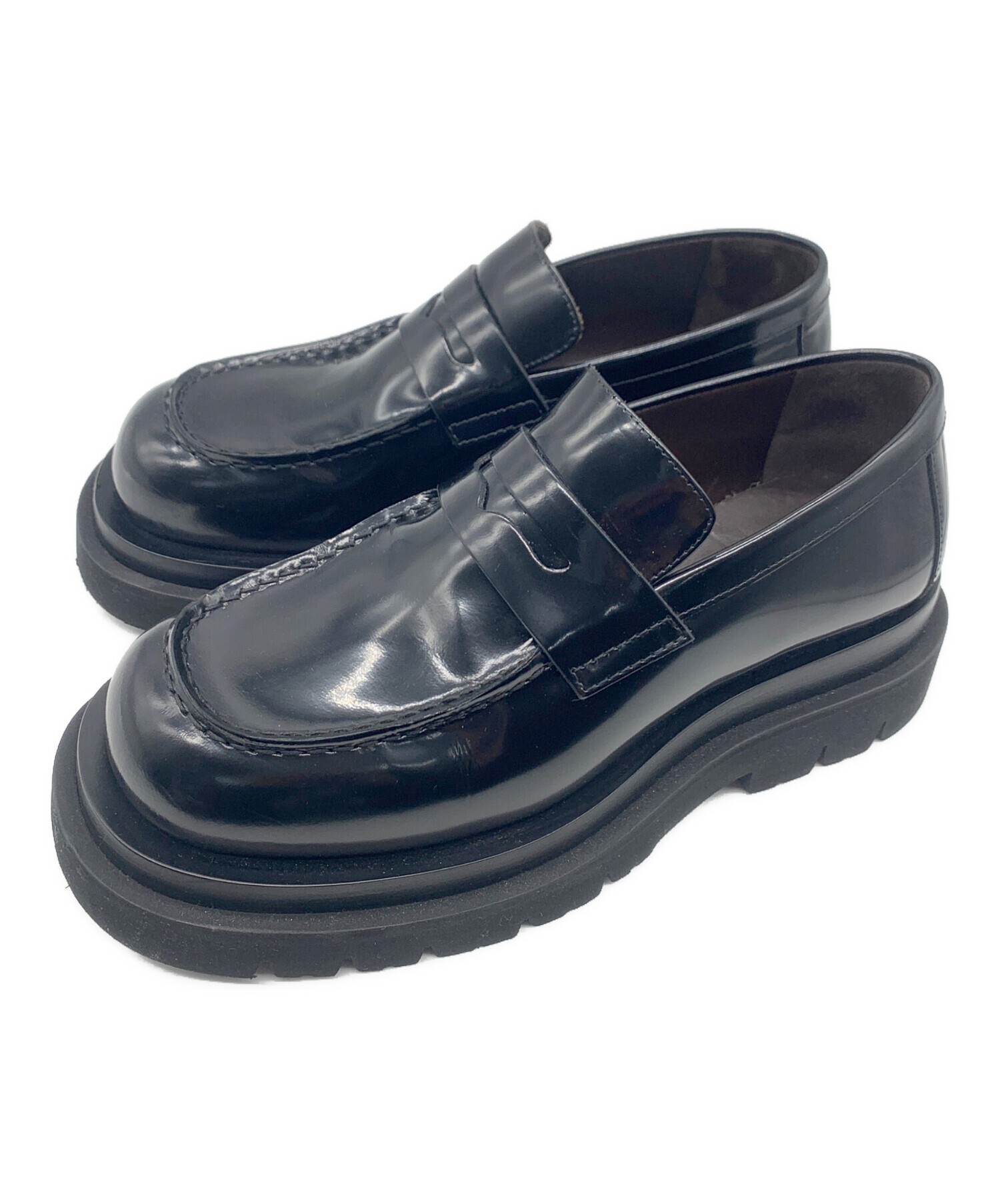 中古・古着通販】BOTTEGA VENETA (ボッテガベネタ) ラグローファー 