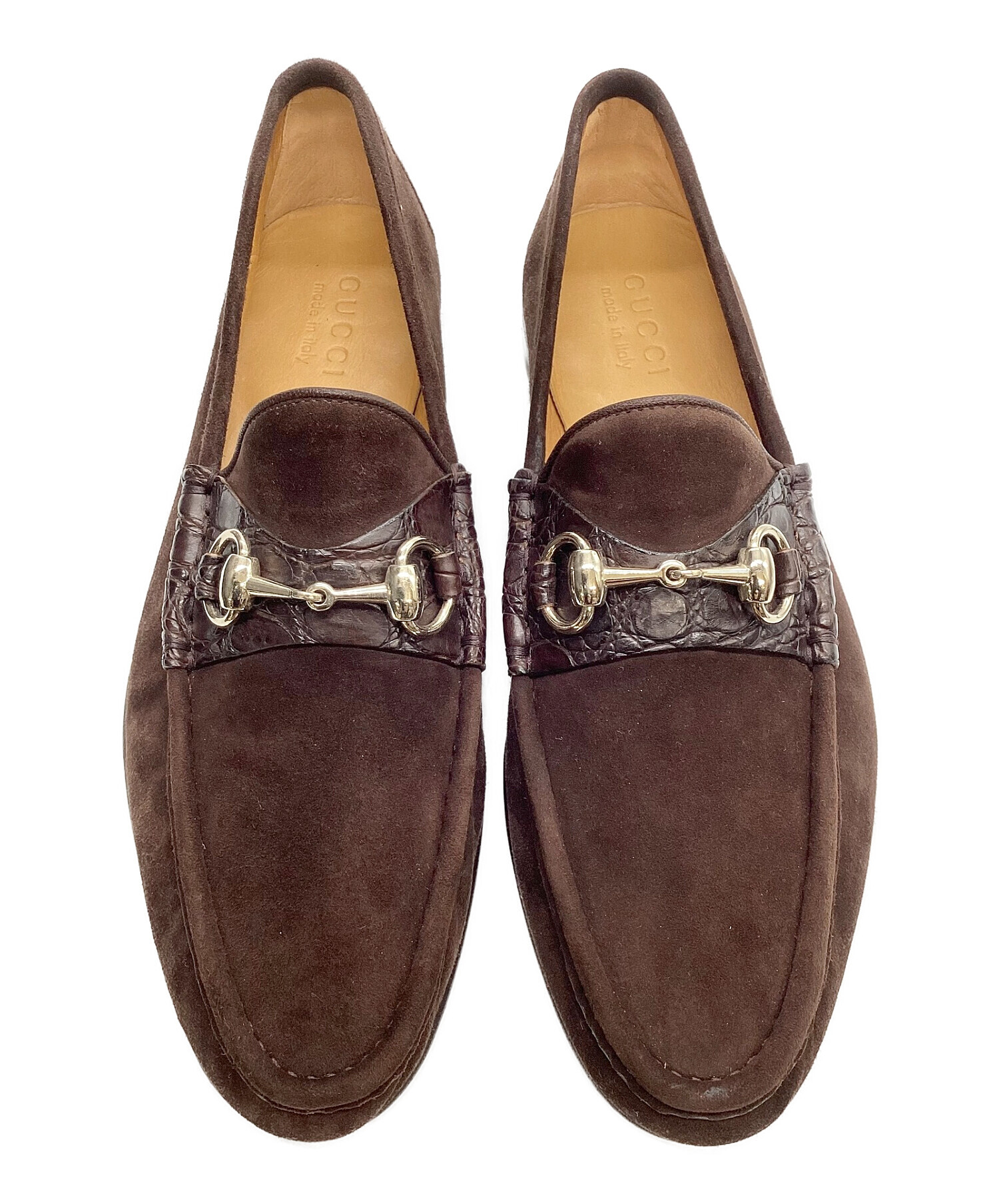 GUCCI - ビットローファー 41 1/2E ブラウン GUCCI ビットローファー ブラウン 41 1/2 E