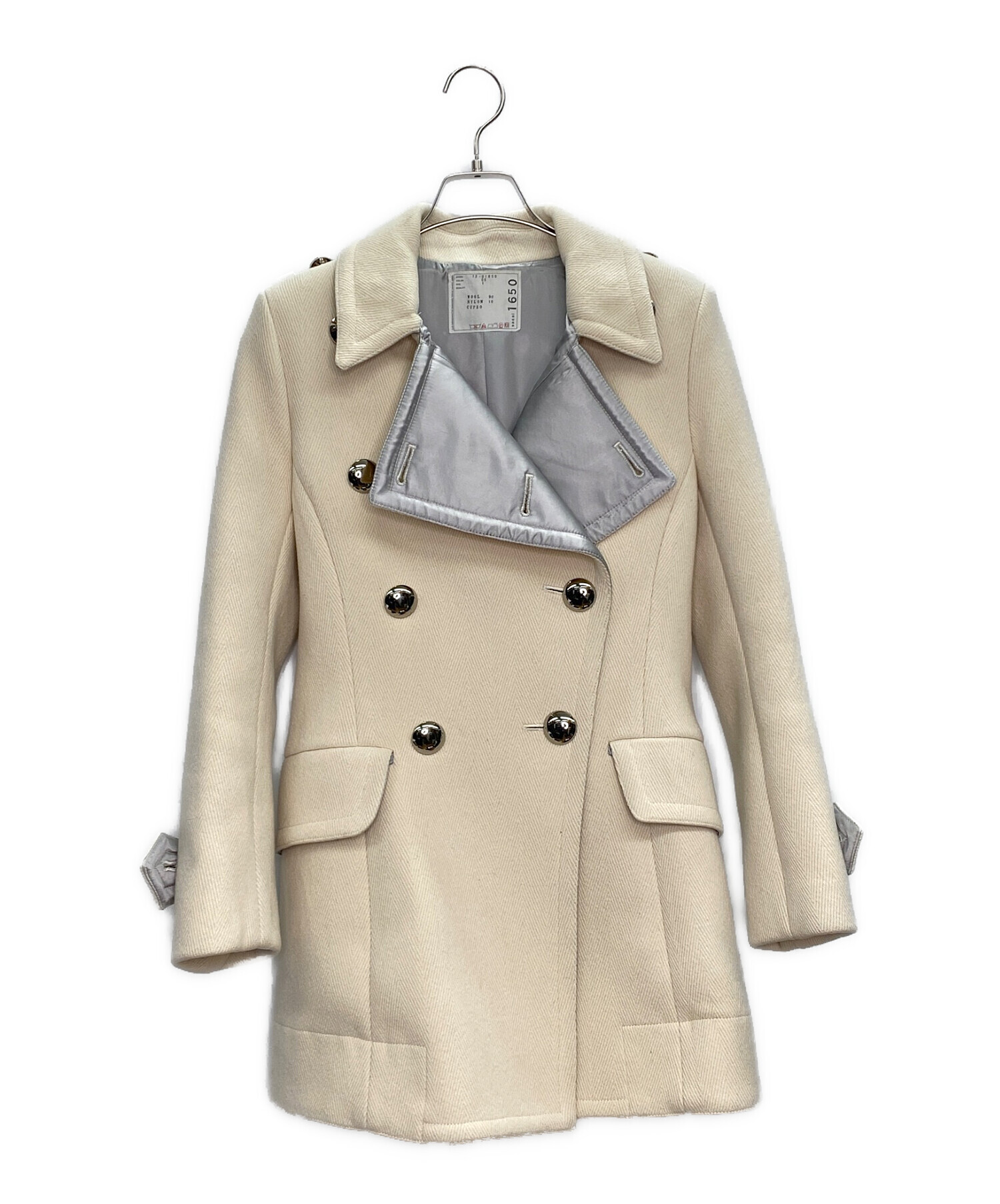 中古・古着通販】sacai (サカイ) Pコート ベージュ サイズ:1｜ブランド 