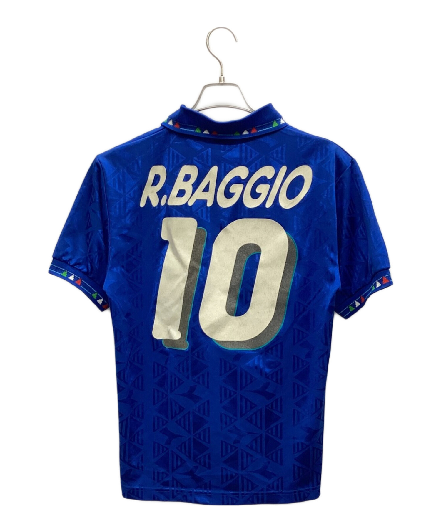 ロベルト・バッジョ DIADORA ディアドラ ユニフォーム ゲームシャツ 青