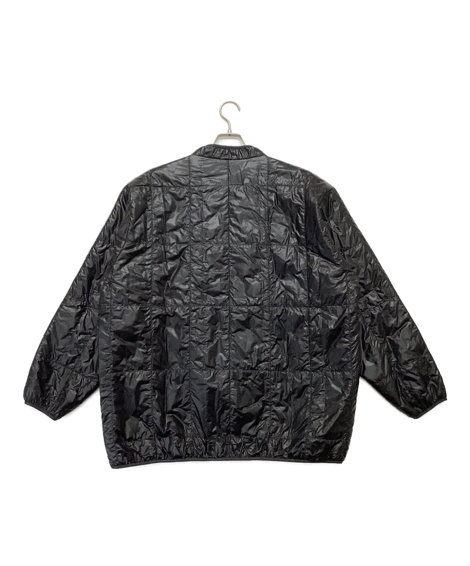 Needles (ニードルス) Piping Quilt Jacket - Nylon Ripstop ブラック サイズ:M