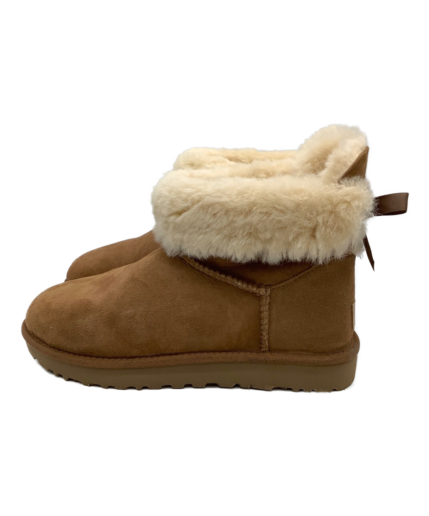 中古・古着通販】UGG (アグ) ムートンブーツ ブラウン サイズ:26cm 