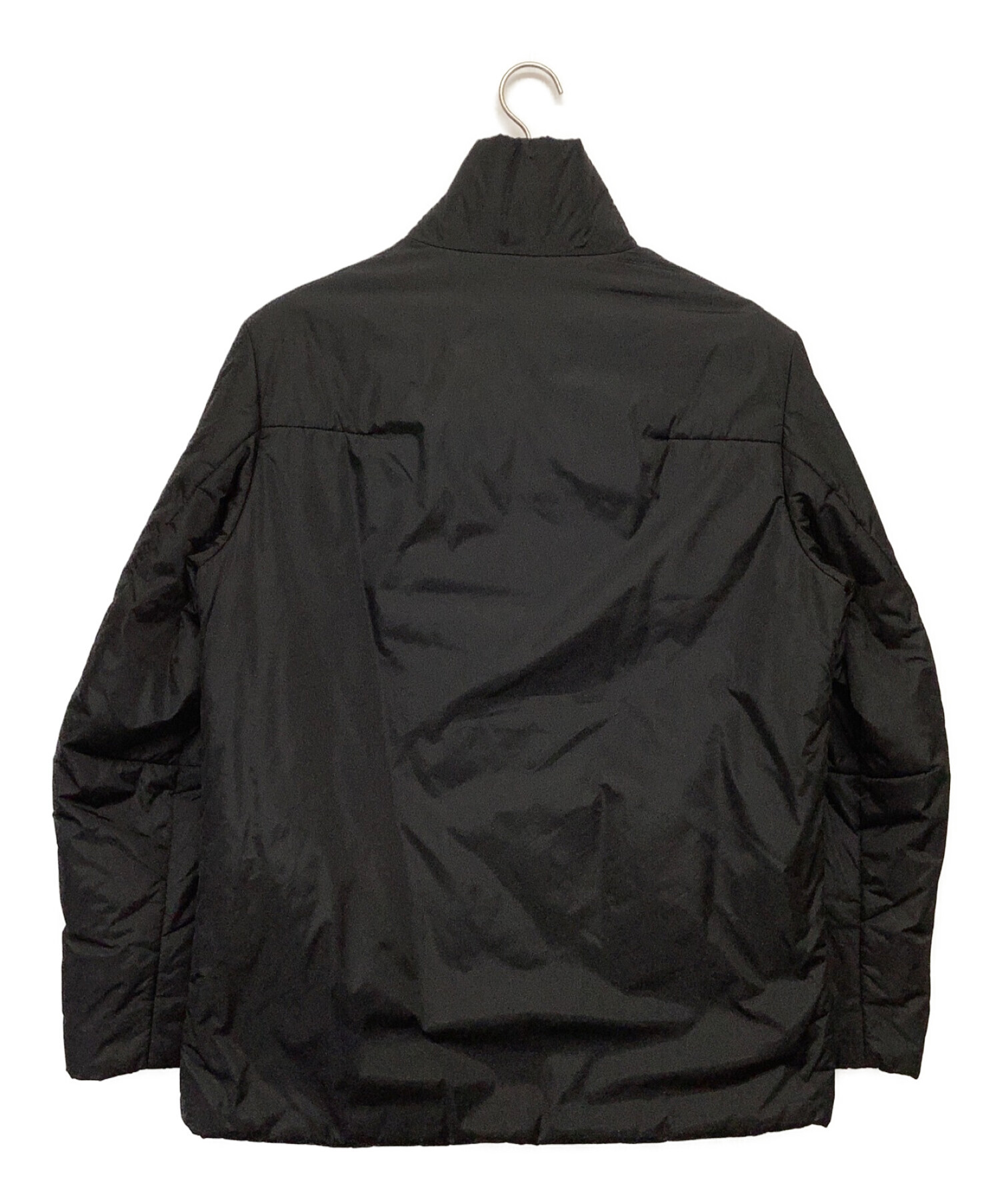 PRADA SPORTS (プラダスポーツ) 中綿ナイロンジャケット ブラック サイズ:Tg46
