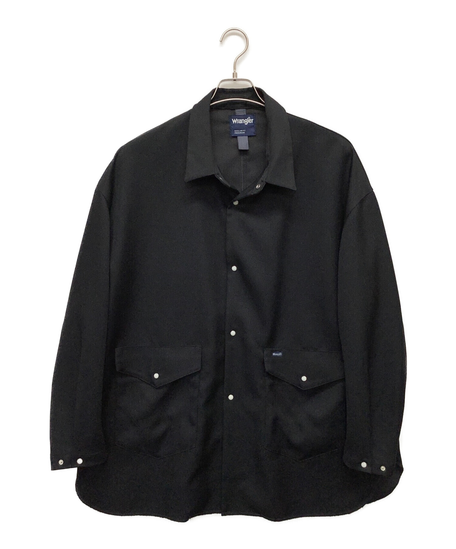 Wrangler (ラングラー) SHINYA KOZUKA (シンヤコズカ) シャツジャケット ブラック サイズ:M