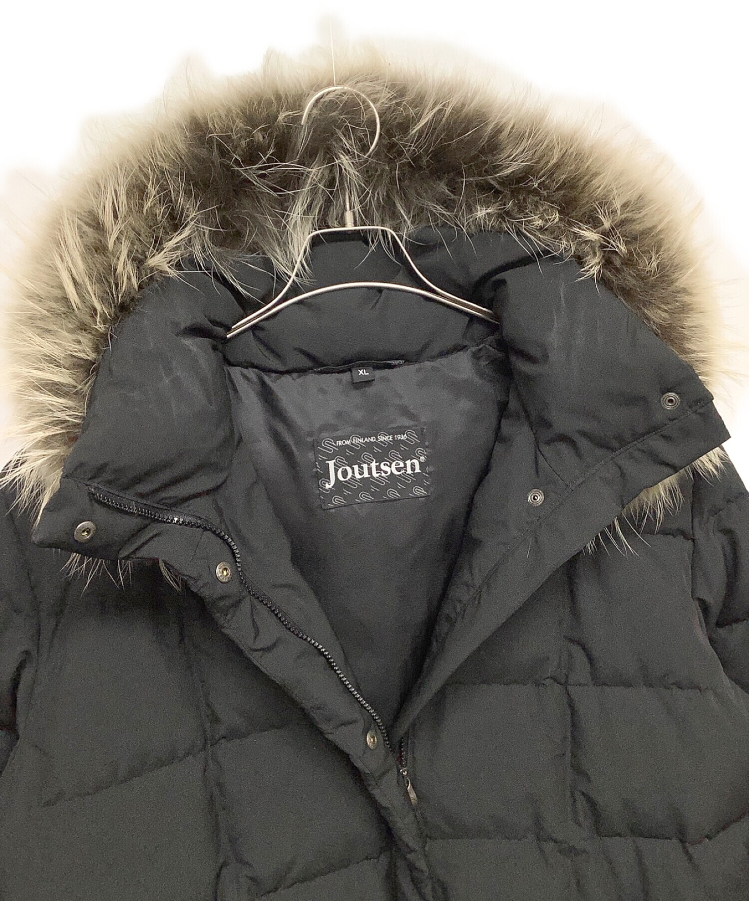 JOUSTEN (ヨーツェン) ダウンジャケット ブラック サイズ:XL