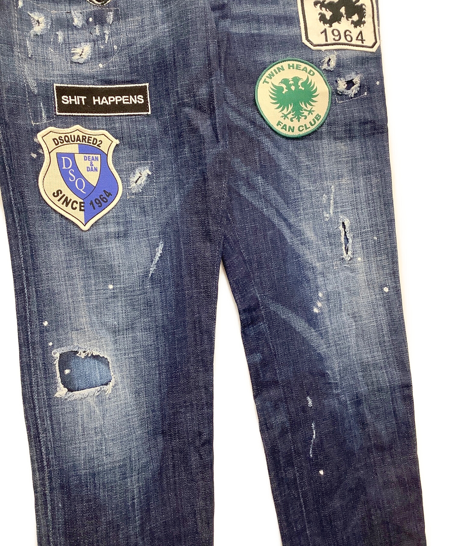 中古・古着通販】DSQUARED2 (ディースクエアード) ワッペンデニム  