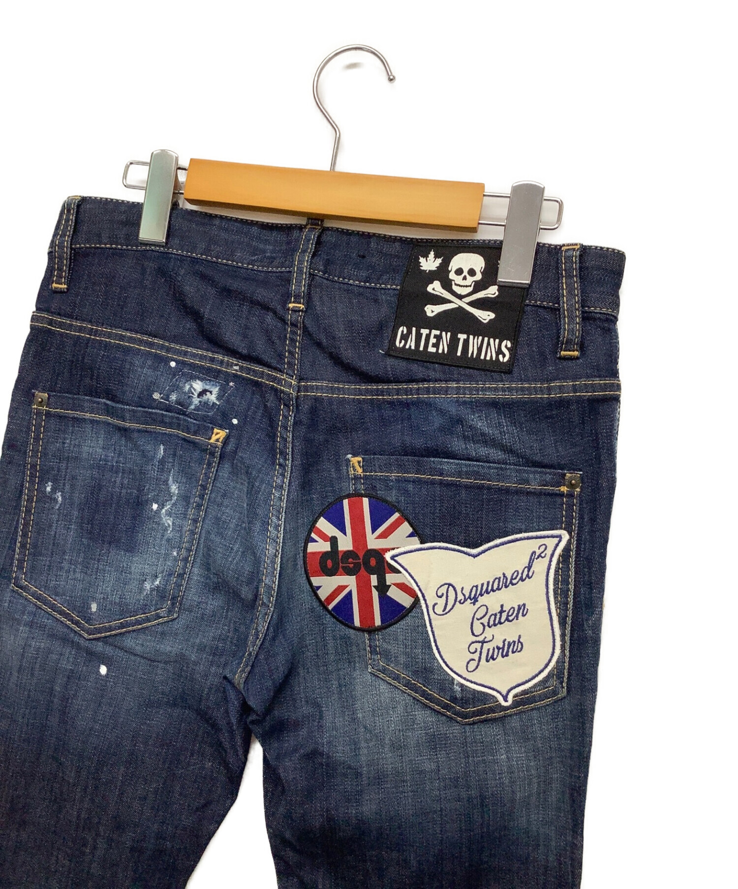 中古・古着通販】DSQUARED2 (ディースクエアード) ワッペンデニム  