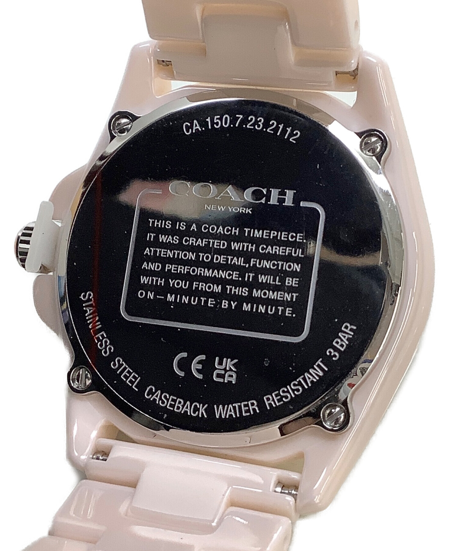 レディースものになりますCOACHの腕時計　未使用品