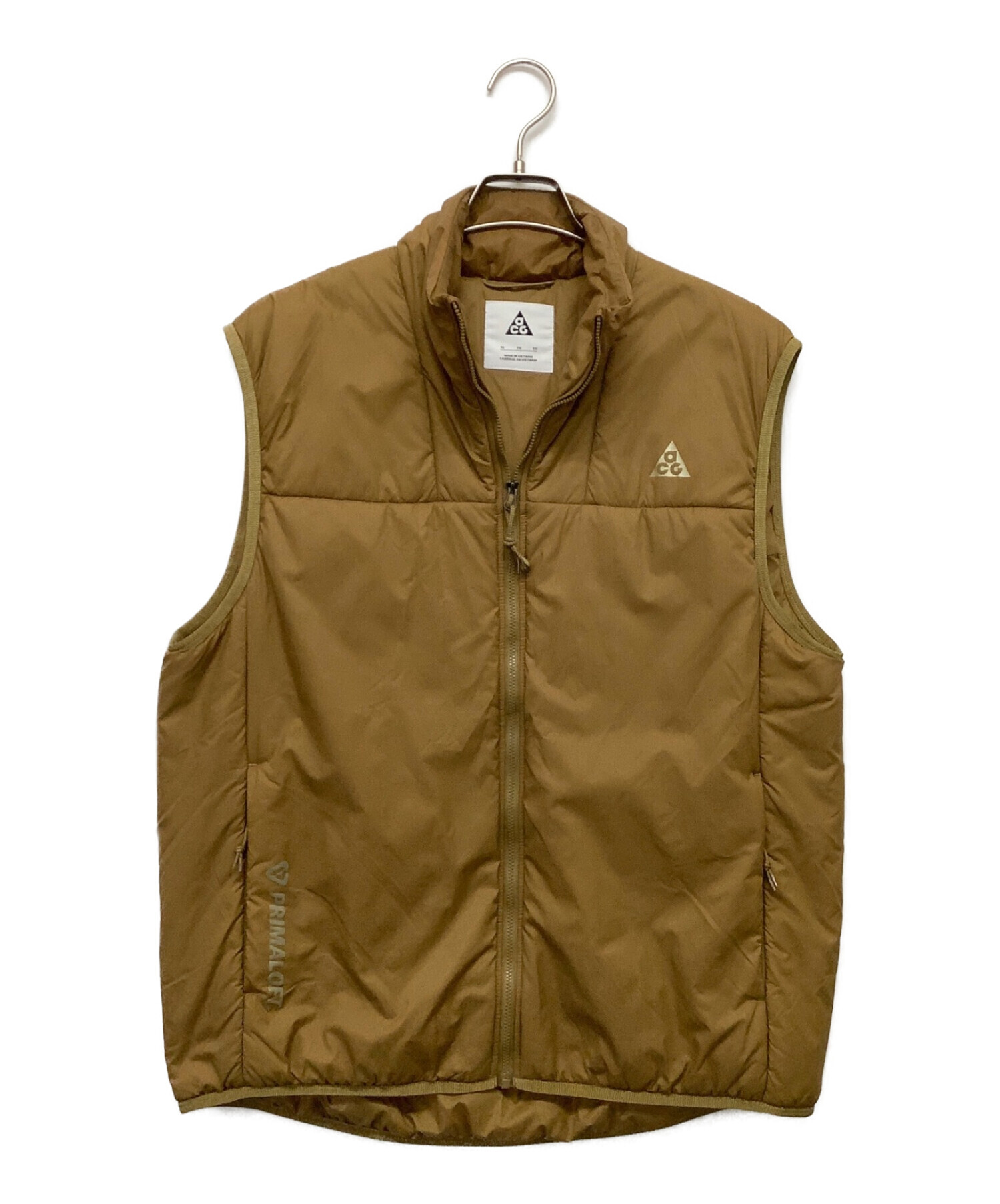 中古・古着通販】NIKE ACG (ナイキエージーシー) 中綿ベスト ブラウン 