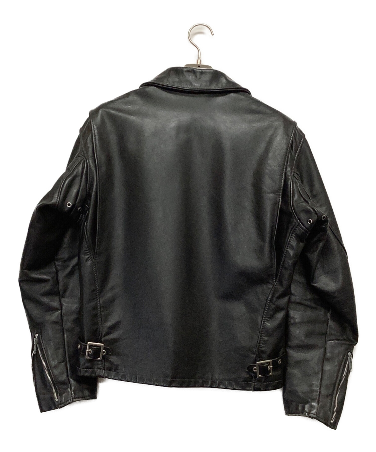 Schottショット ライダースジャケット ブラック サイズ38