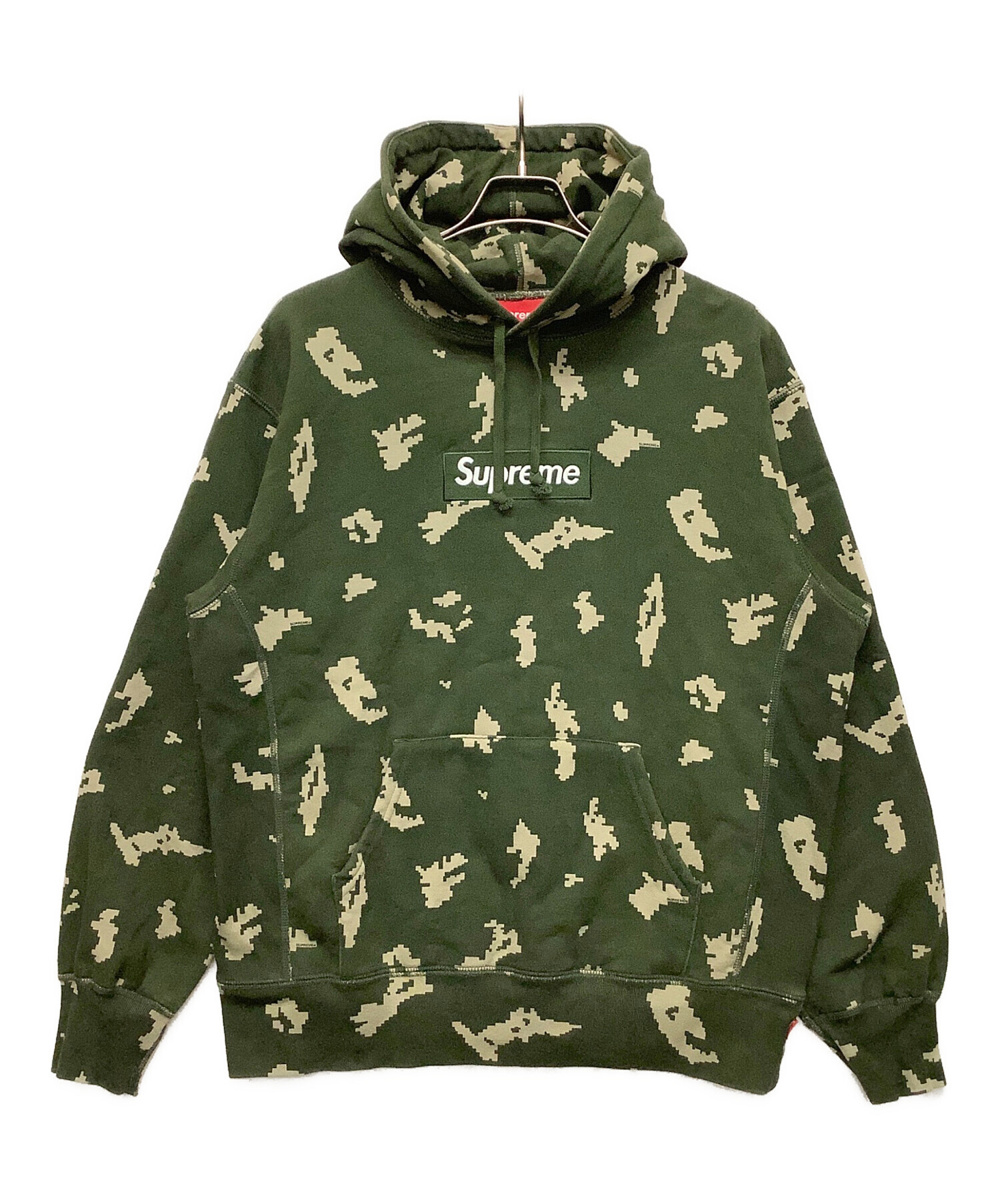 中古・古着通販】SUPREME (シュプリーム) パーカー グリーン サイズ:M 