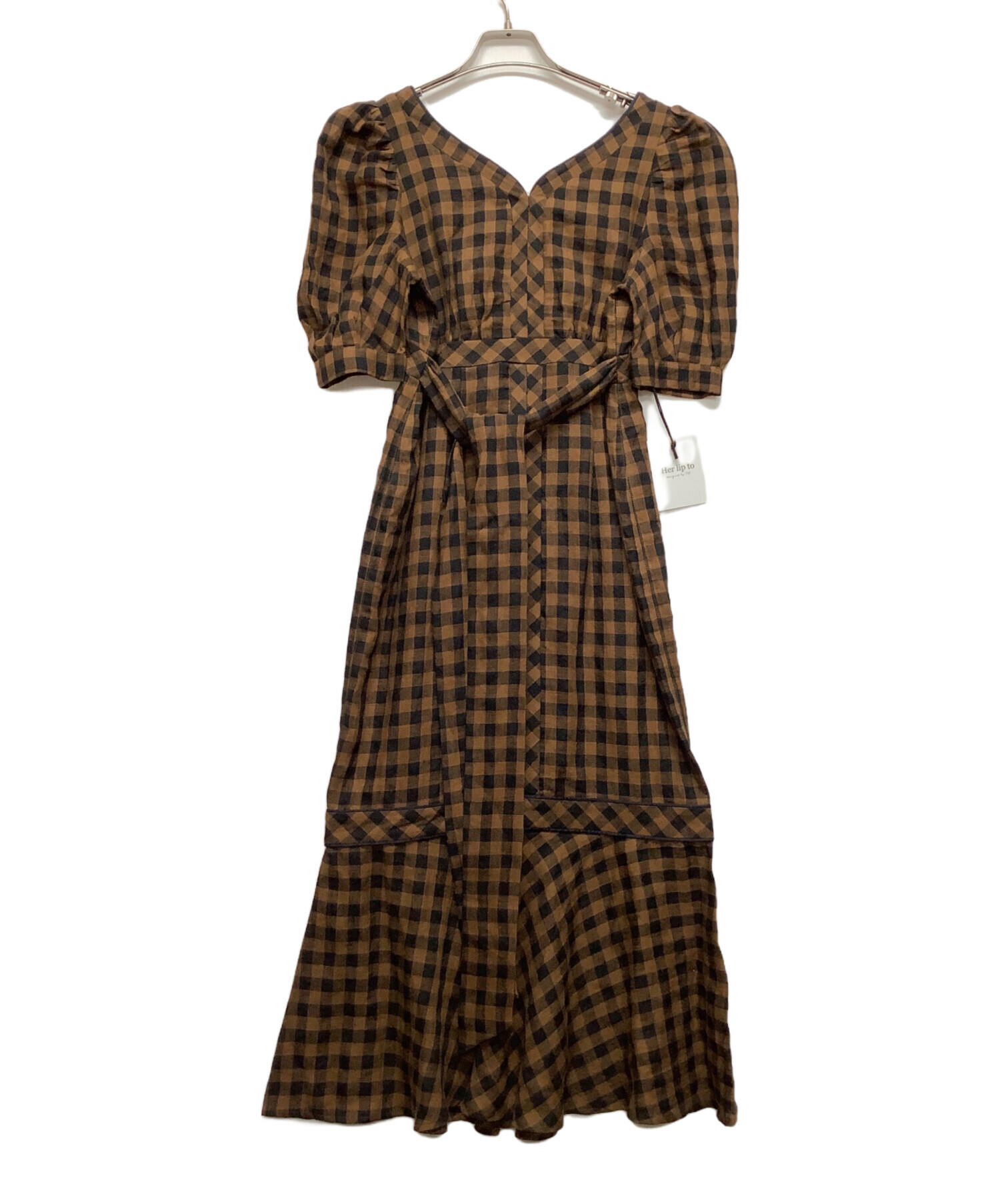 中古・古着通販】HER LIP TO (ハーリップトゥ) Istres Linen Mermaid  