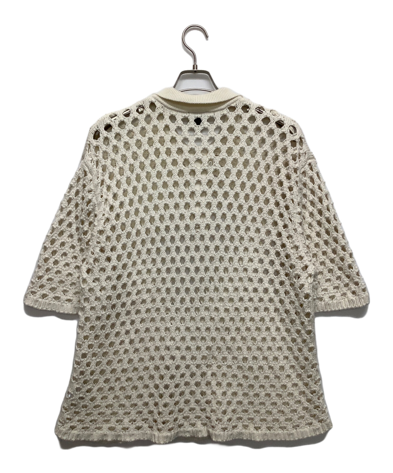 中古・古着通販】stussy (ステューシー) ポロシャツ ホワイト サイズ 