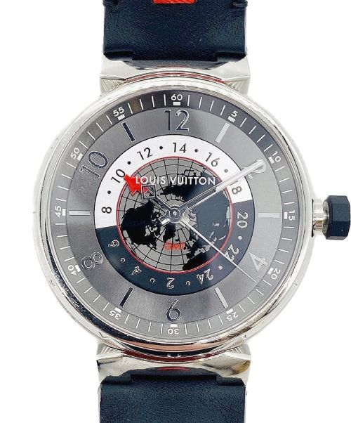 ルイ ヴィトン LOUIS VUITTON Q1D30 グレー メンズ 腕時計