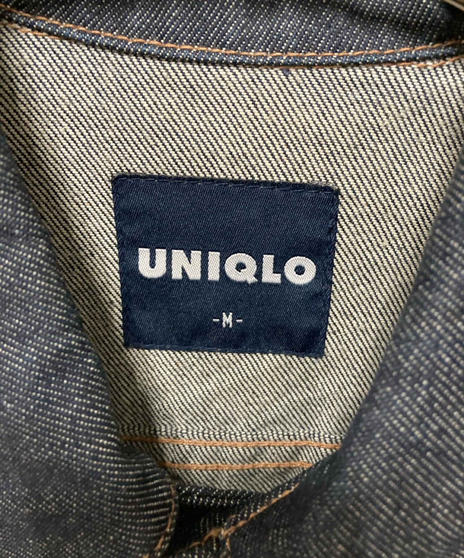 UNIQLO (ユニクロ) デニムジャケット インディゴ サイズ:M