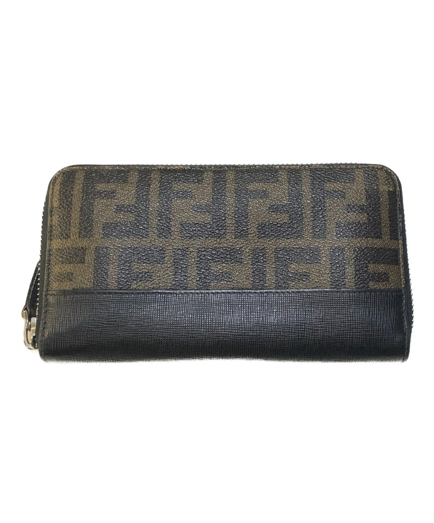 中古・古着通販】FENDI (フェンディ) ジッピーウォレット ブラウン 