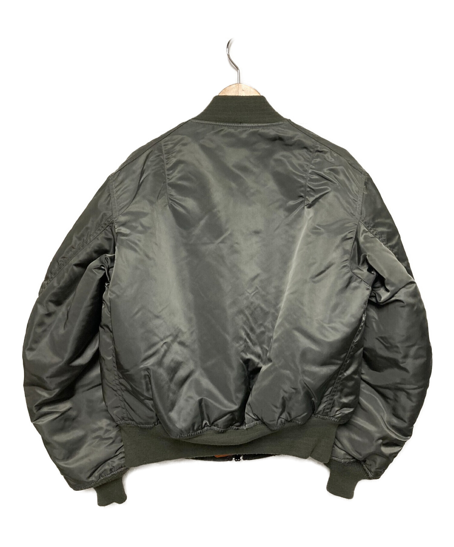 ALPHA (アルファ) MA-1ジャケット カーキ サイズ:M