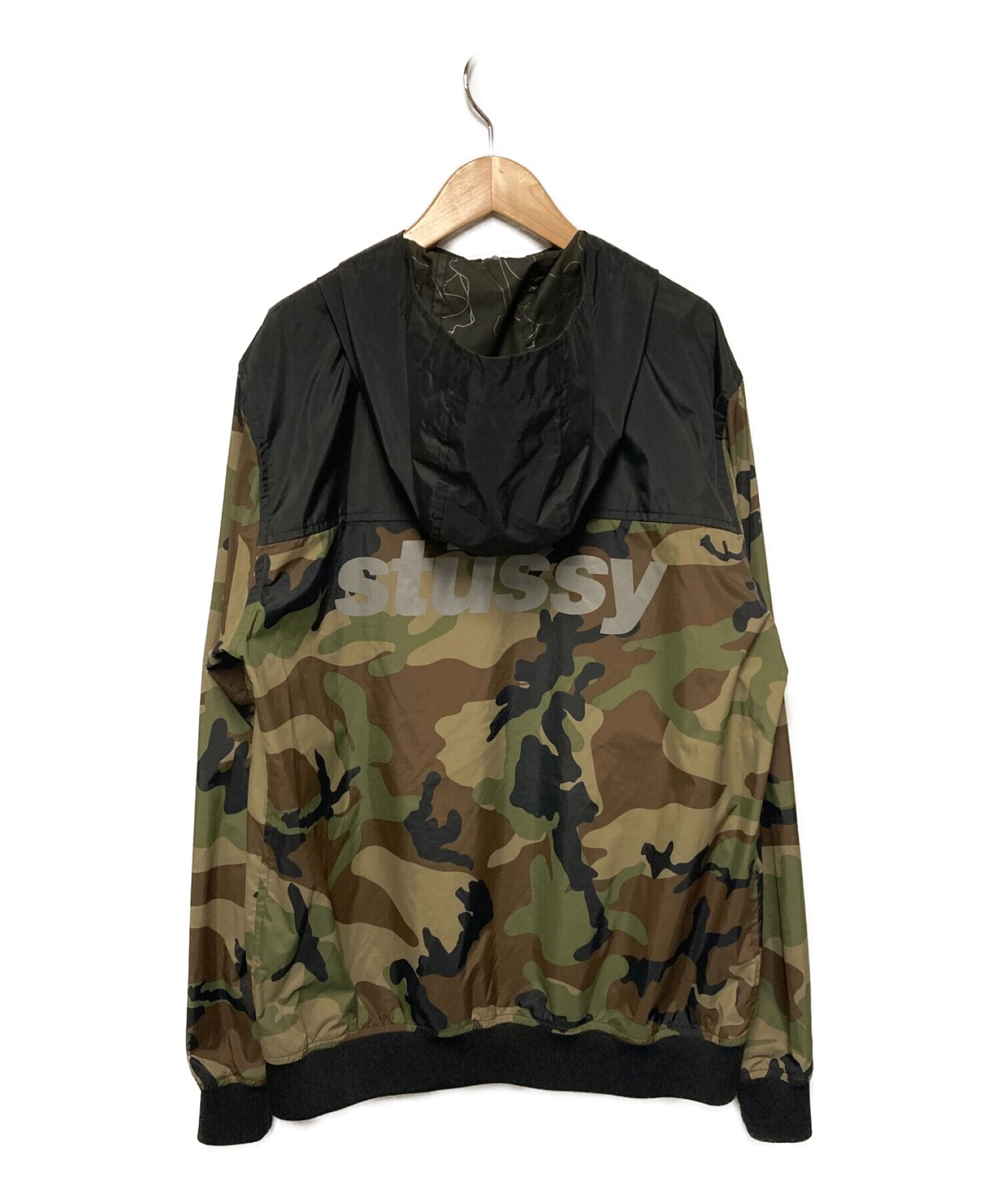 美品 STUSSY Mock Shell Jacket  サイズ M  カモフラ