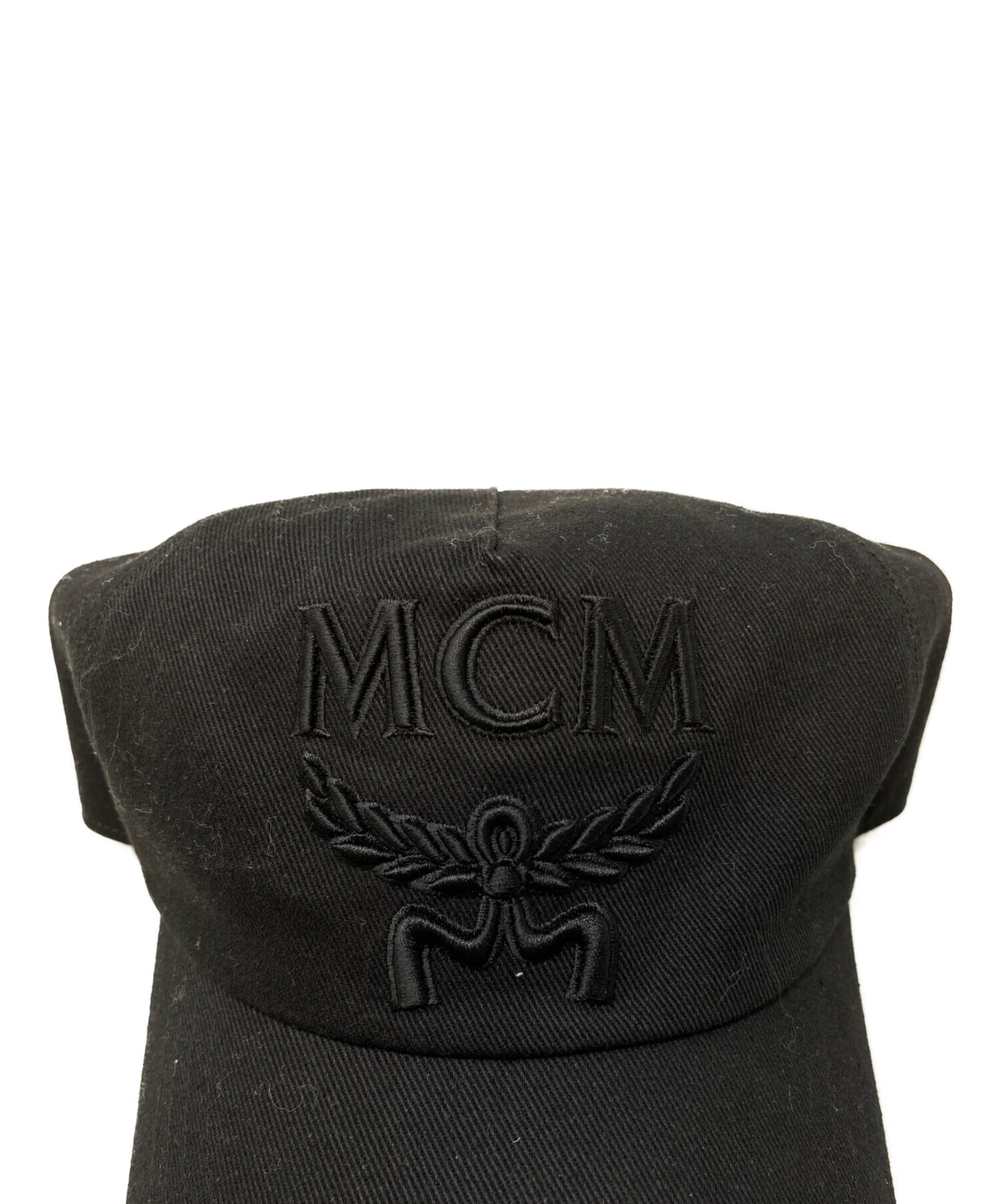 中古・古着通販】MCM (エムシーエム) ブランドロゴ5パネルキャップ 