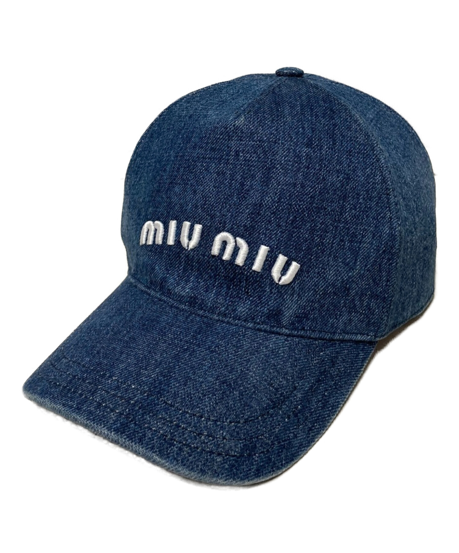 中古・古着通販】MIU MIU (ミュウミュウ) ロゴ5パネルデニム 