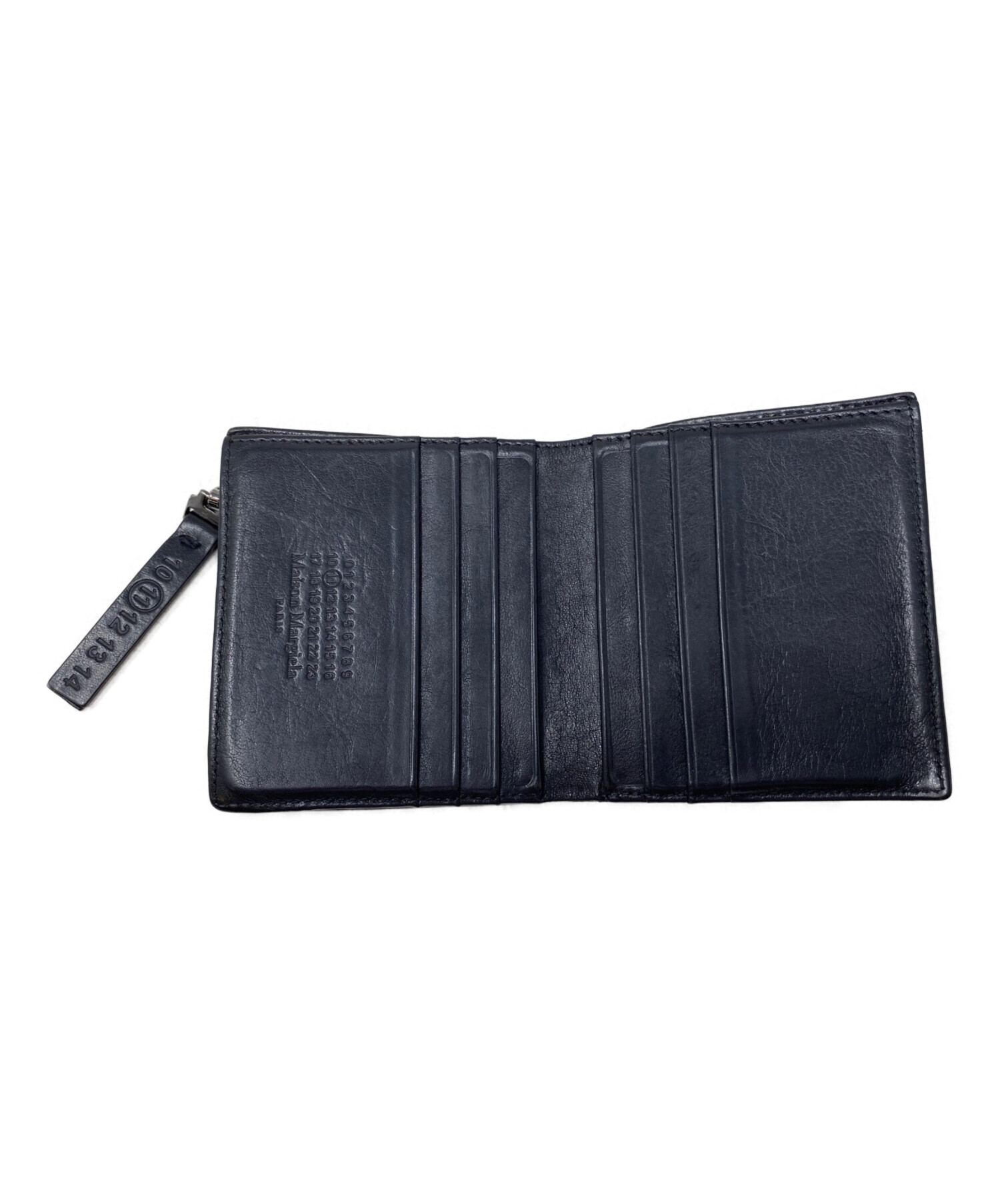 Maison Margiela フォールデッドレザーウォレット/二つ折り財布 Maison