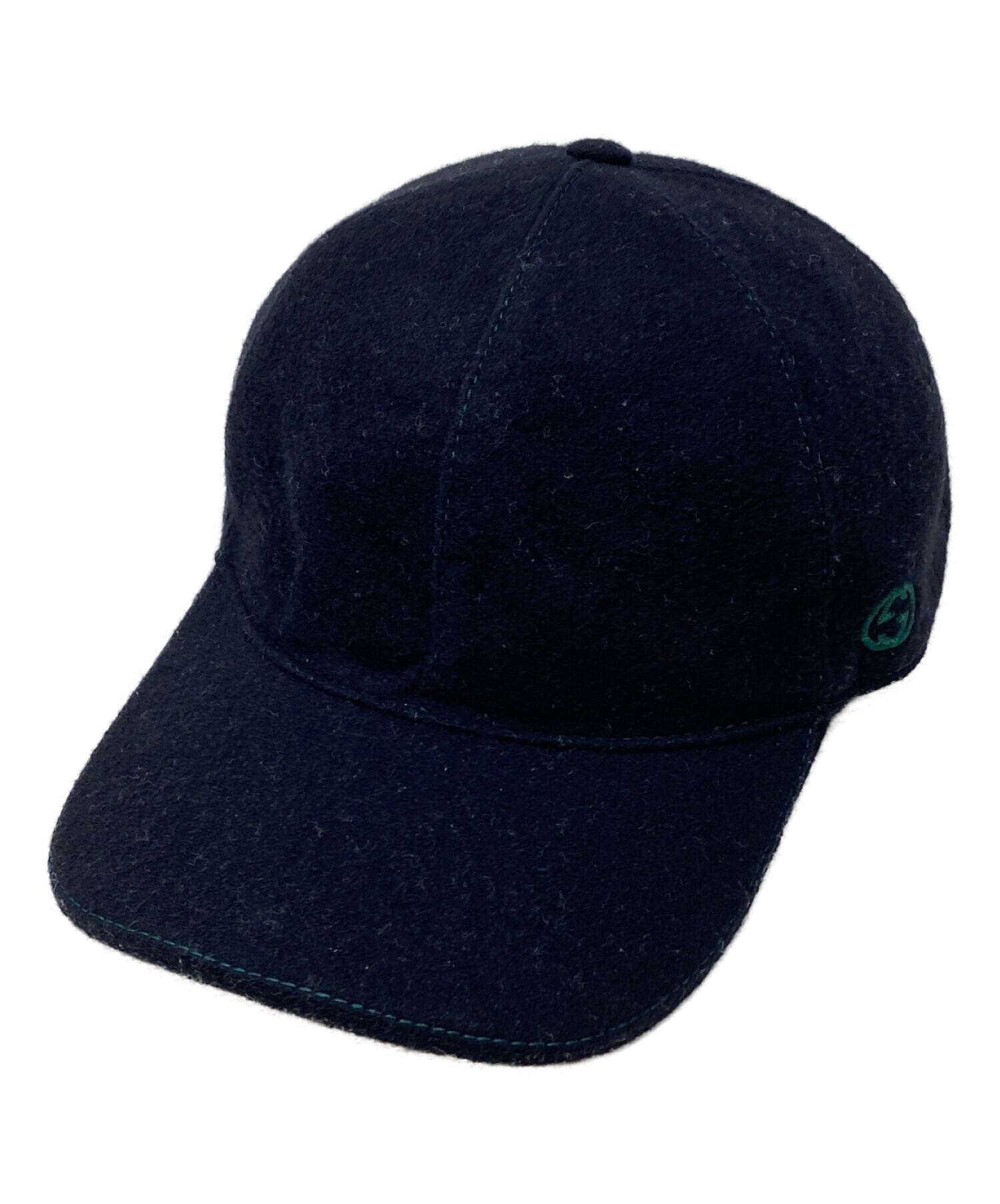 中古・古着通販】GUCCI (グッチ) キャップ ブラック｜ブランド・古着 
